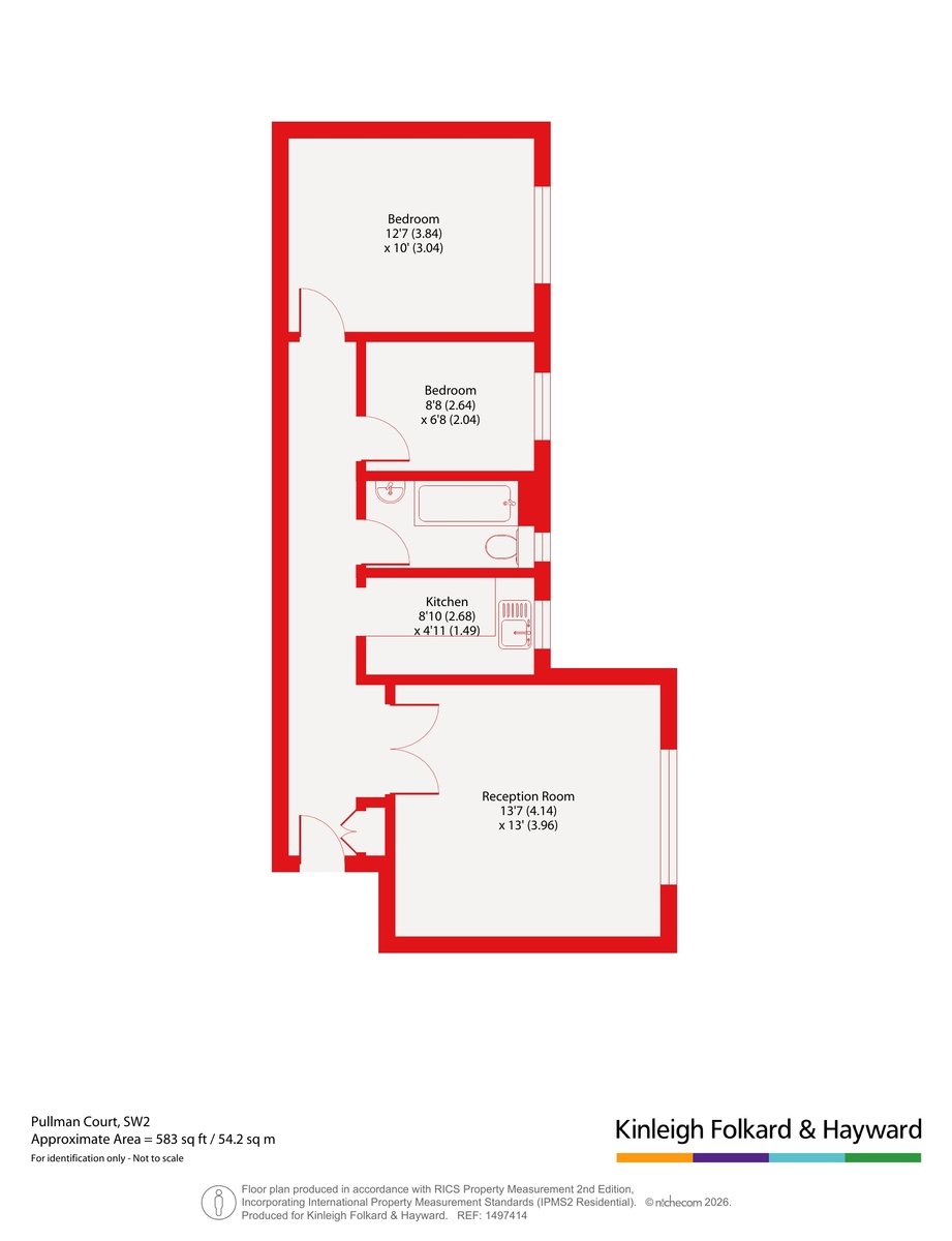 Flat 192, Pullman Court,, Streatham Hill, London floorplan