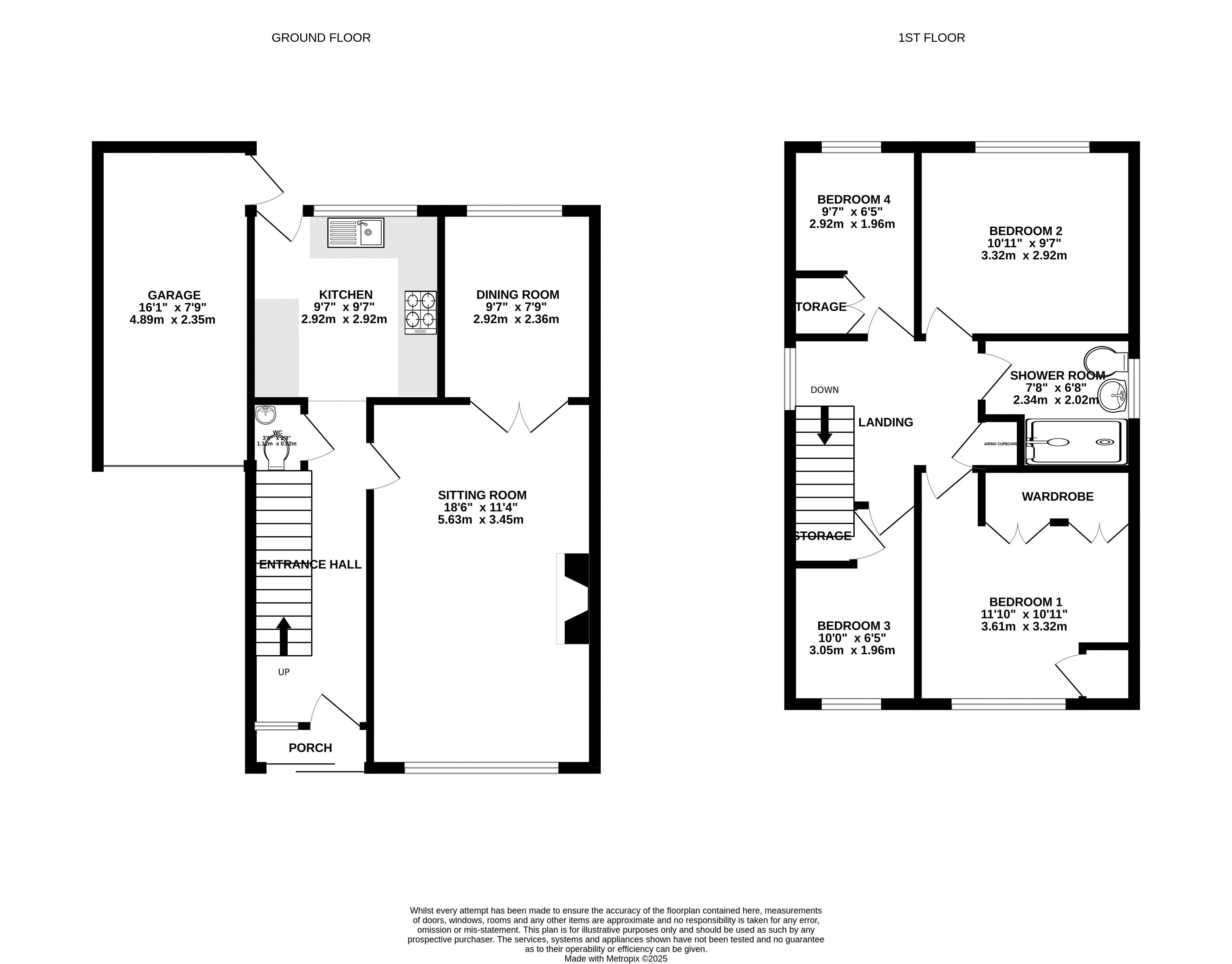 34, Stonewell Park Road, Bristol floorplan