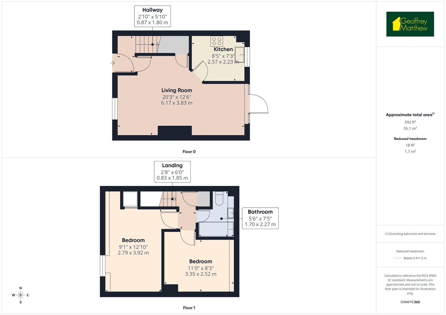 11, Church Mead, Harlow floorplan