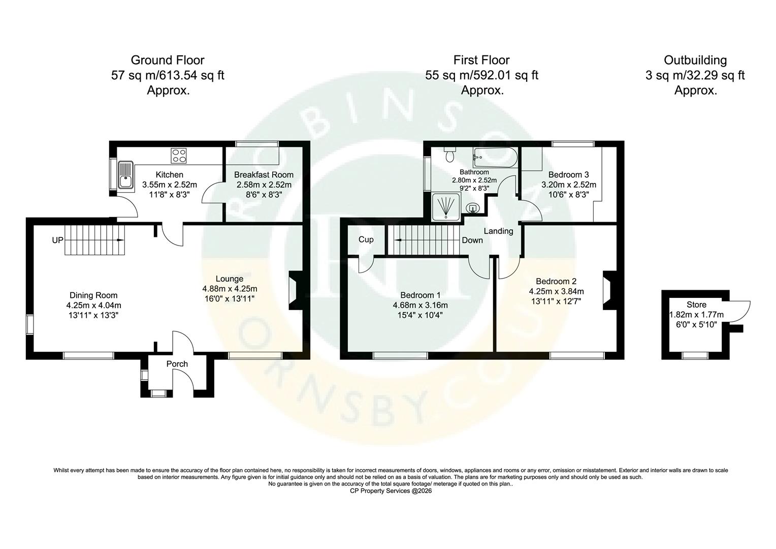 1, High Street, Doncaster floorplan