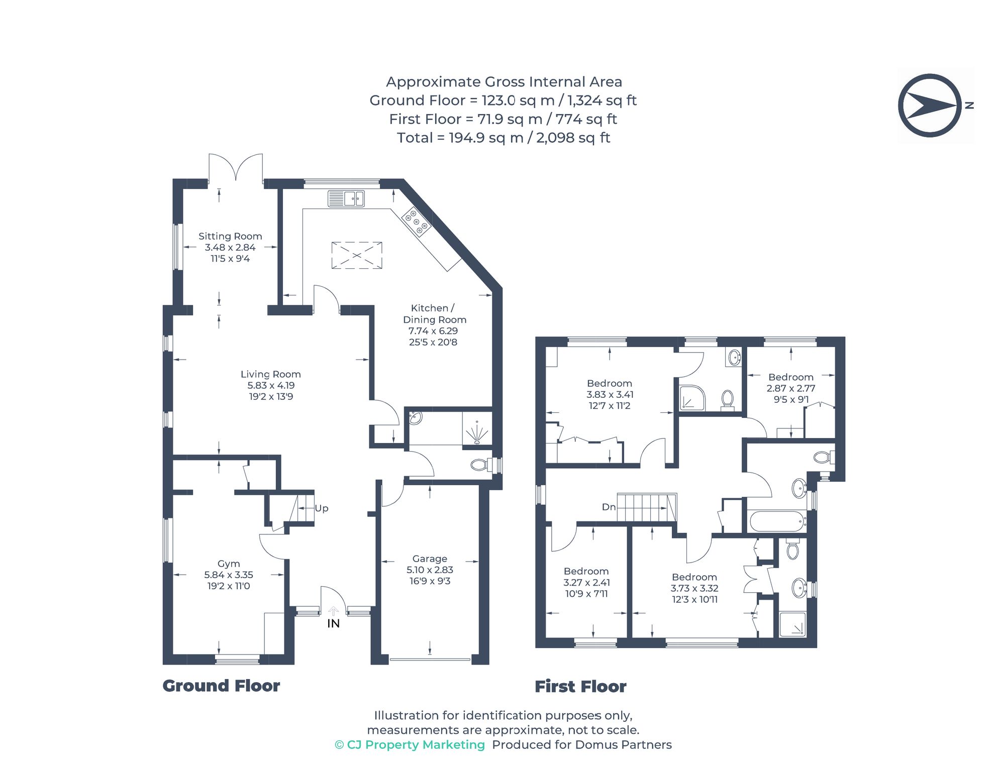 2 Kingsway, Gerrards Cross floorplan
