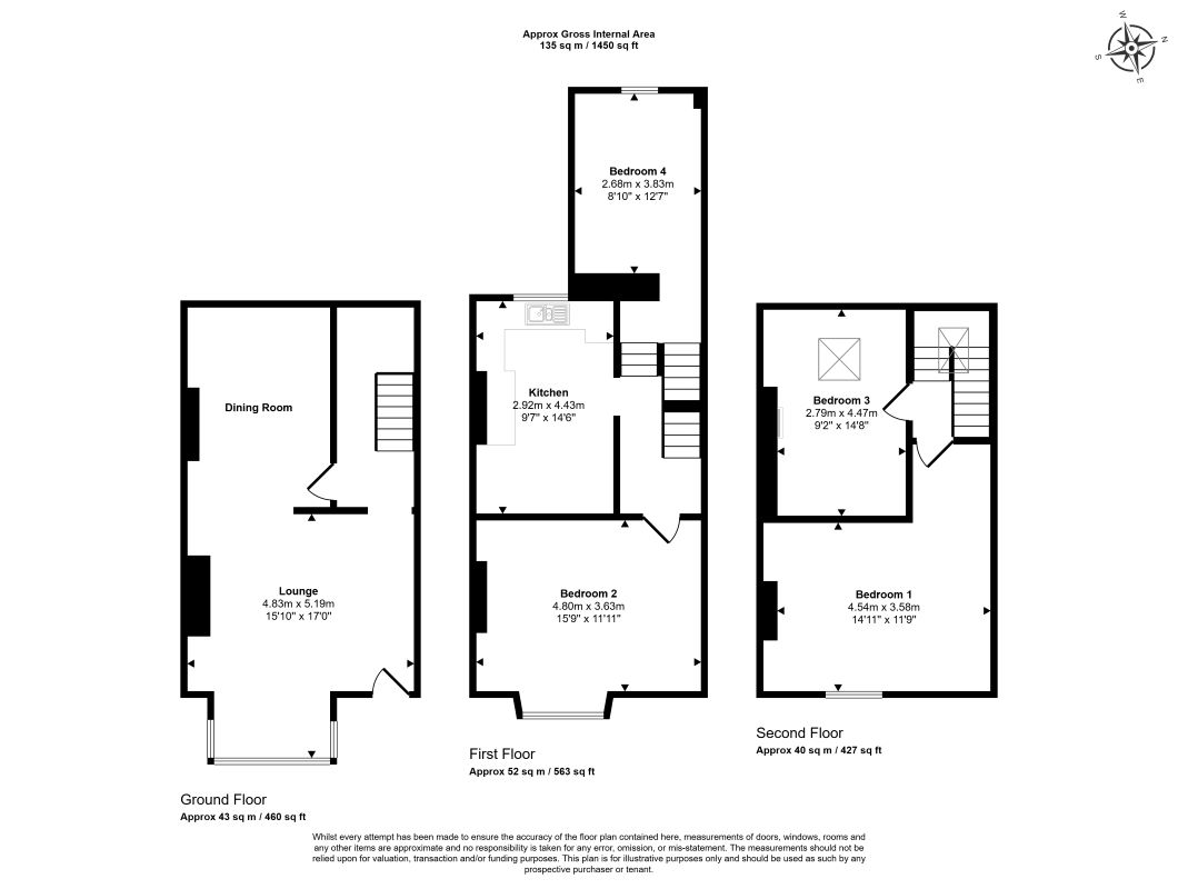 72, Curzon Street, Maryport floorplan