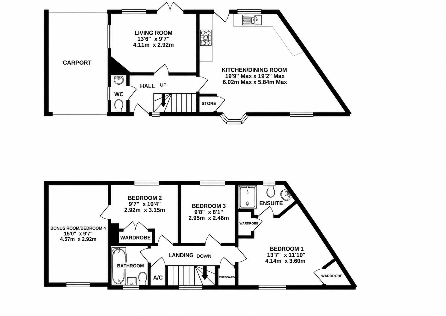 Milbank, Chelmsford floorplan