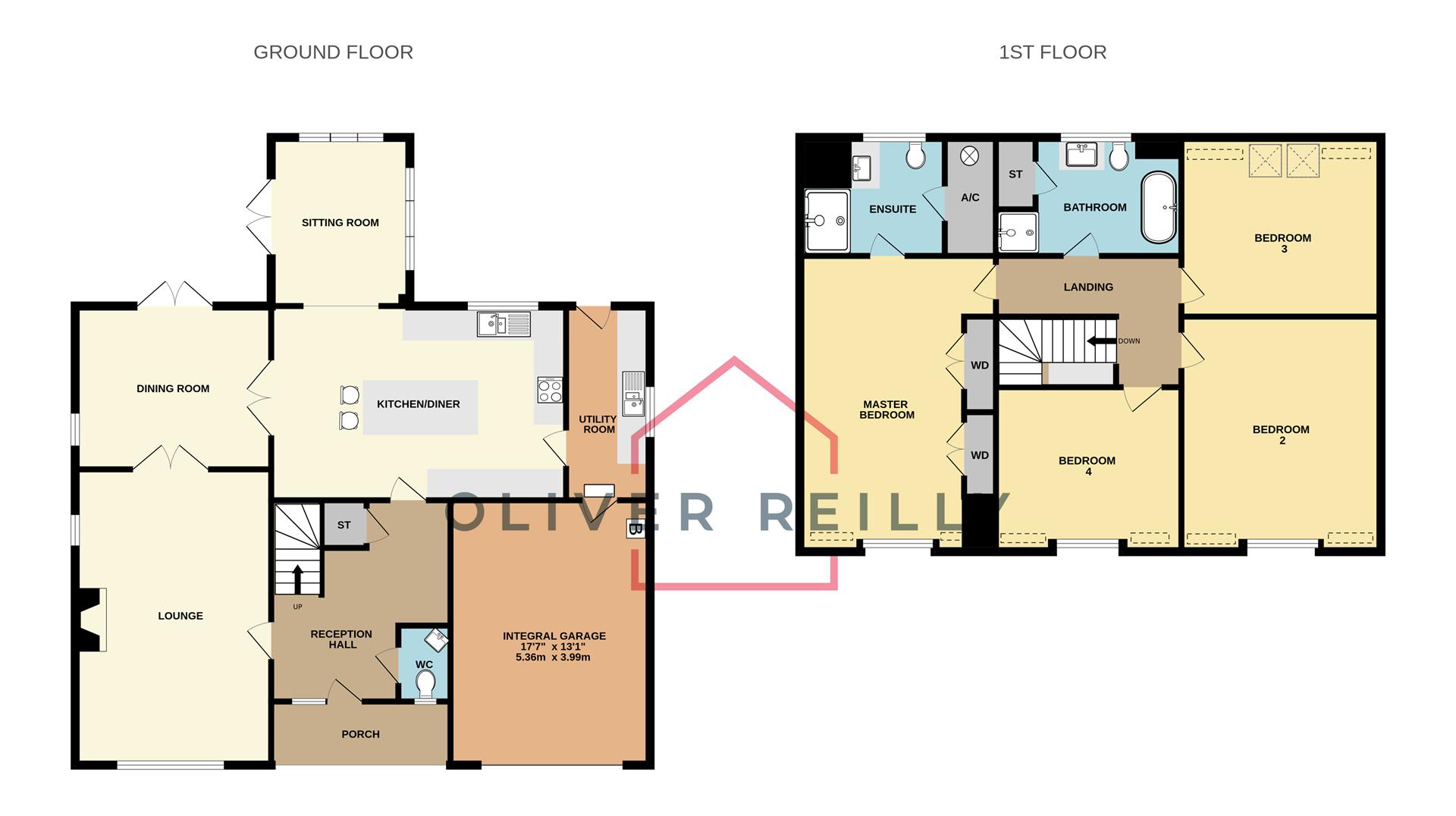 19A, Village Way, Newark floorplan