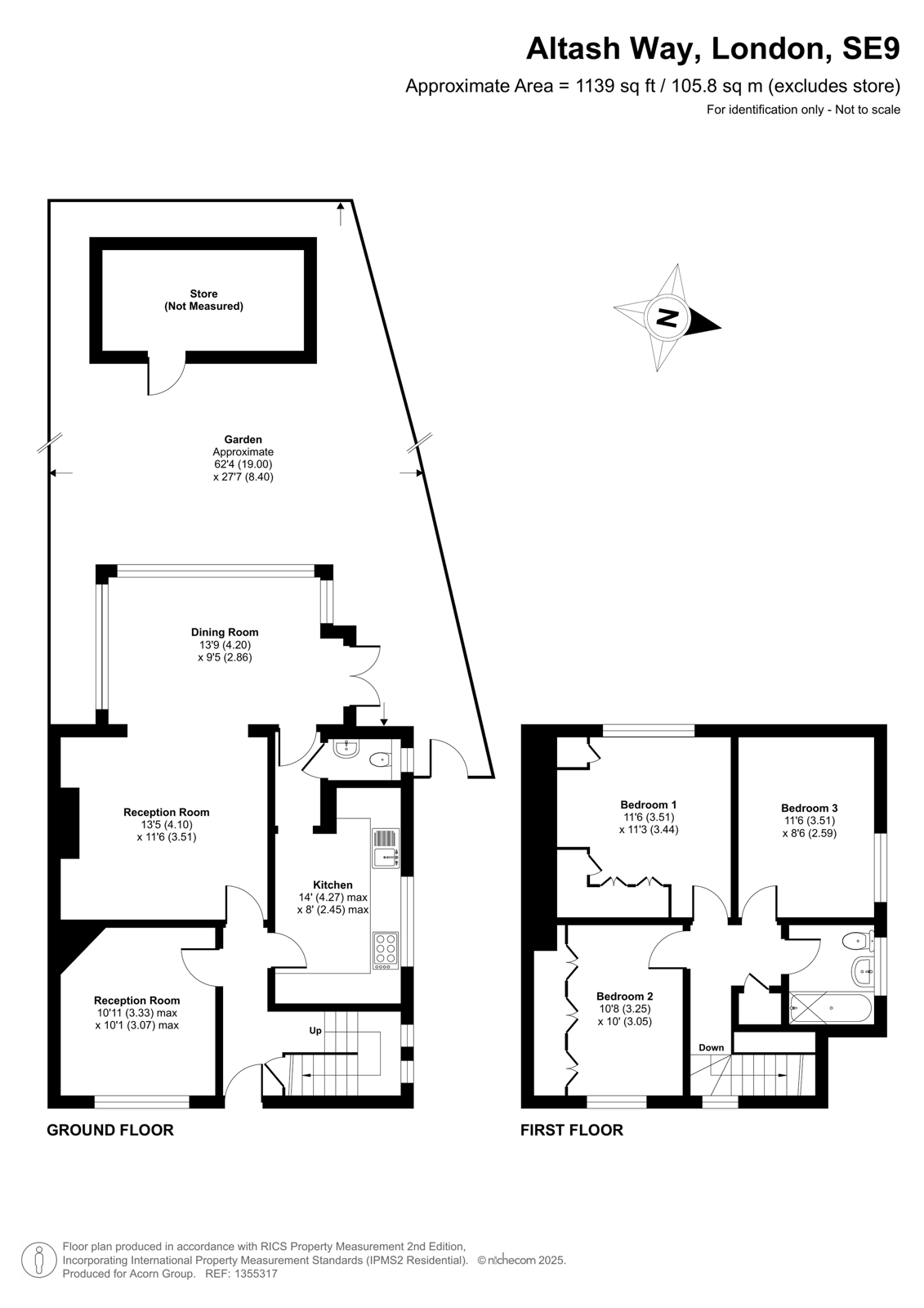88, Altash Way, Eltham floorplan