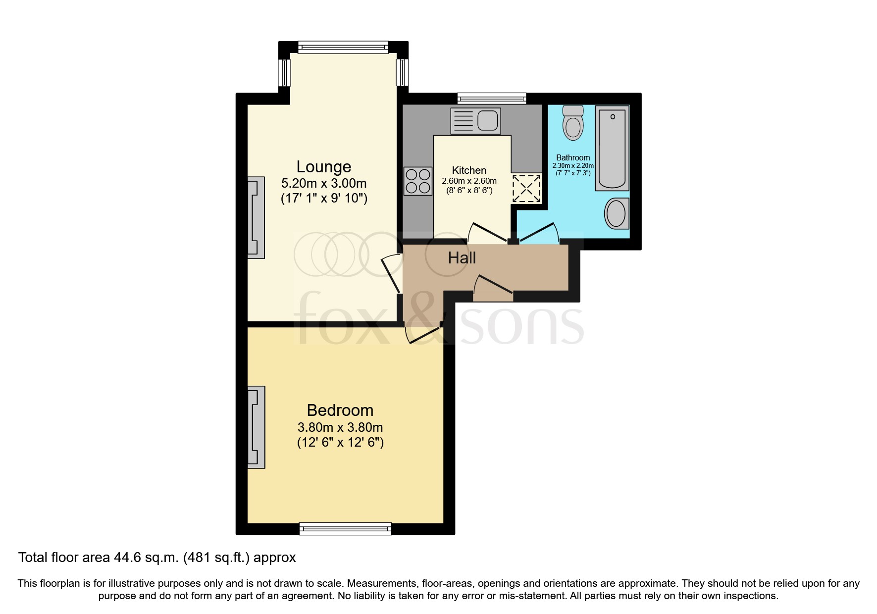 Winchester Road, Worthing BN11, 1 bedroom flat for sale 64804119