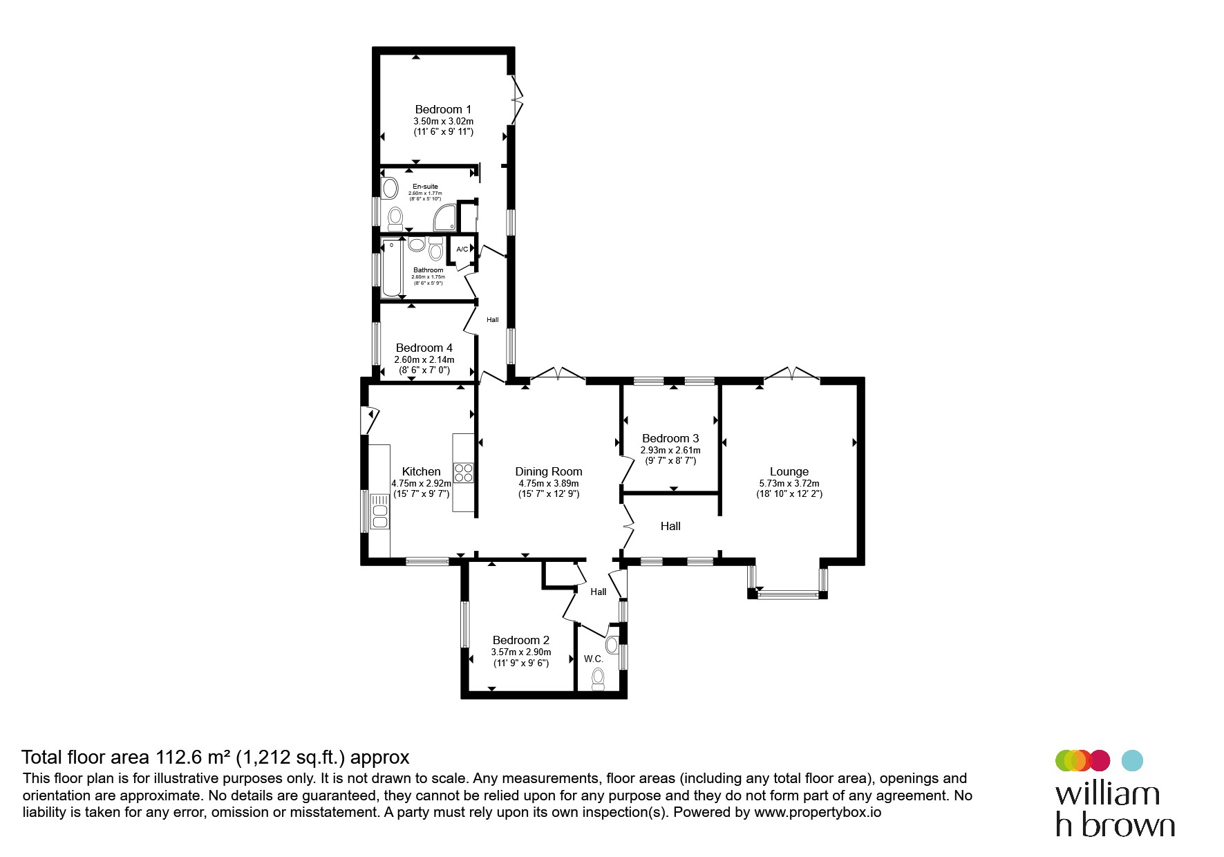 12, The Rookery, Peterborough floorplan