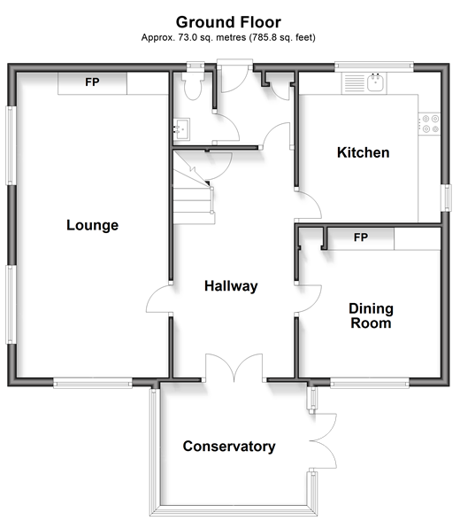 Mill Lane, Hythe floorplan