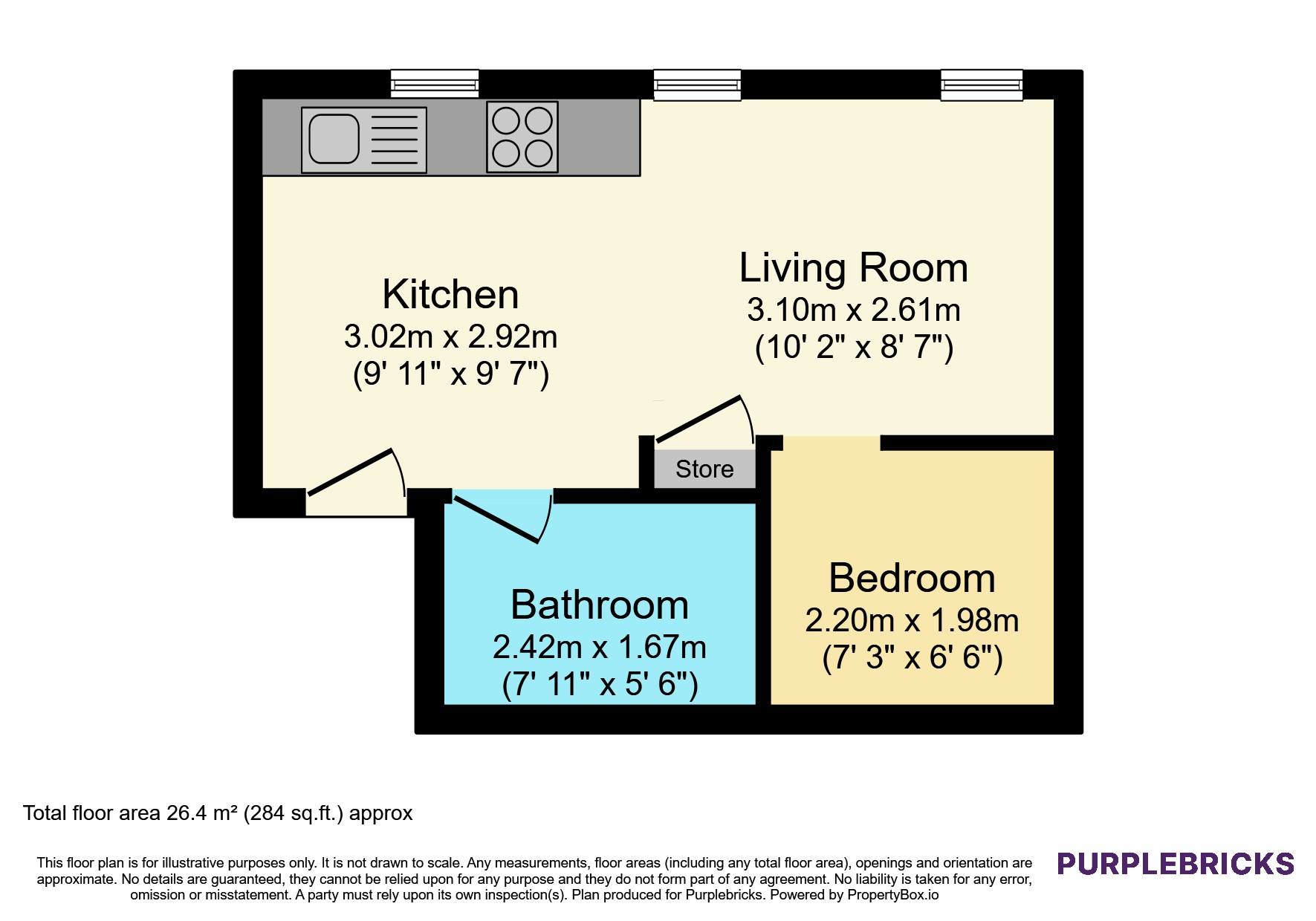 Lewes Close, Grays floorplan
