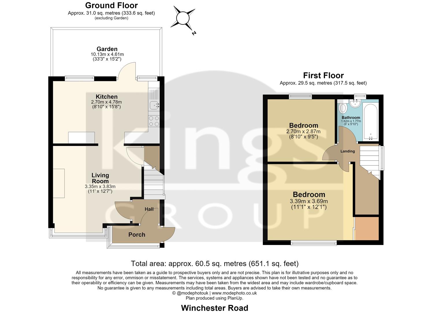 71, Winchester Road, London floorplan
