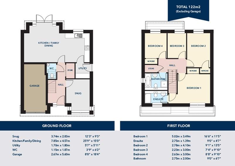 THE 'LEWIS' PLOT 17, Borlum Meadows, Drumnadrochit floorplan