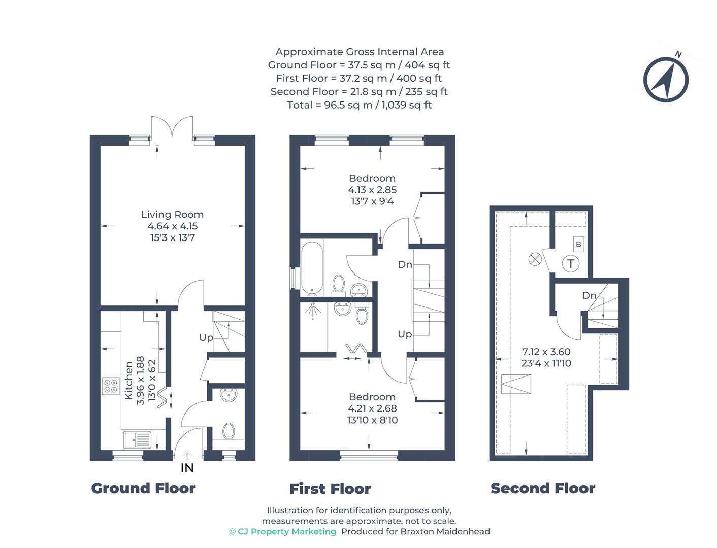 5, Bushnell Place, Maidenhead floorplan