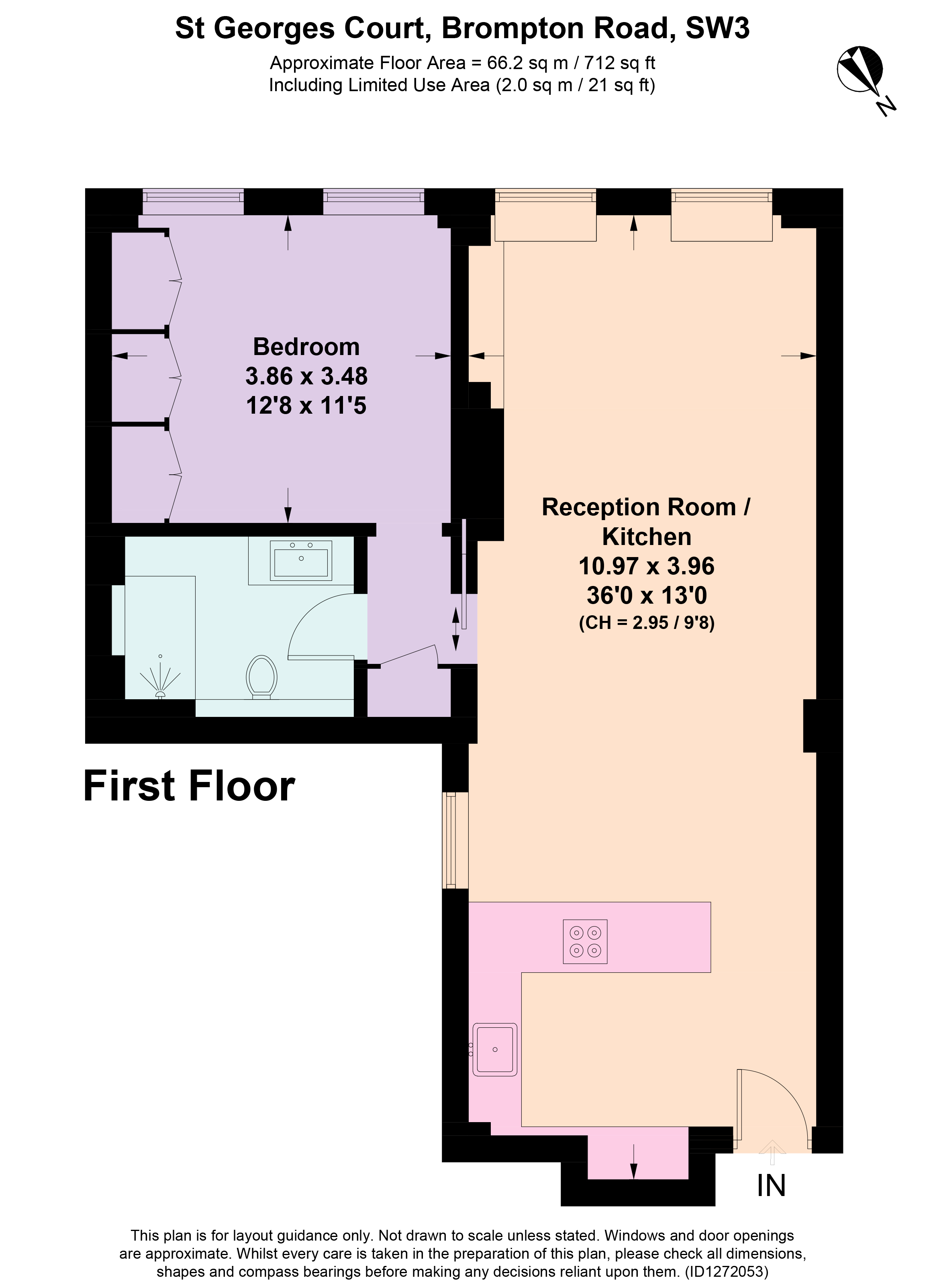 St. Georges Court, London floorplan