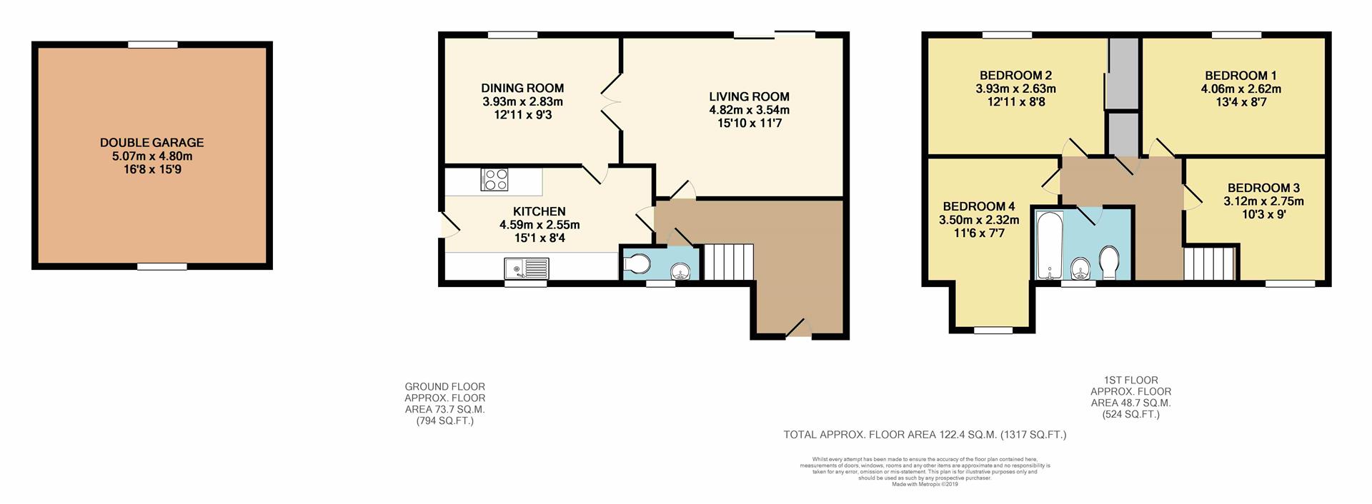 4 Bedrooms Detached house for sale in Membris Way, Woodford Halse, Daventry NN11