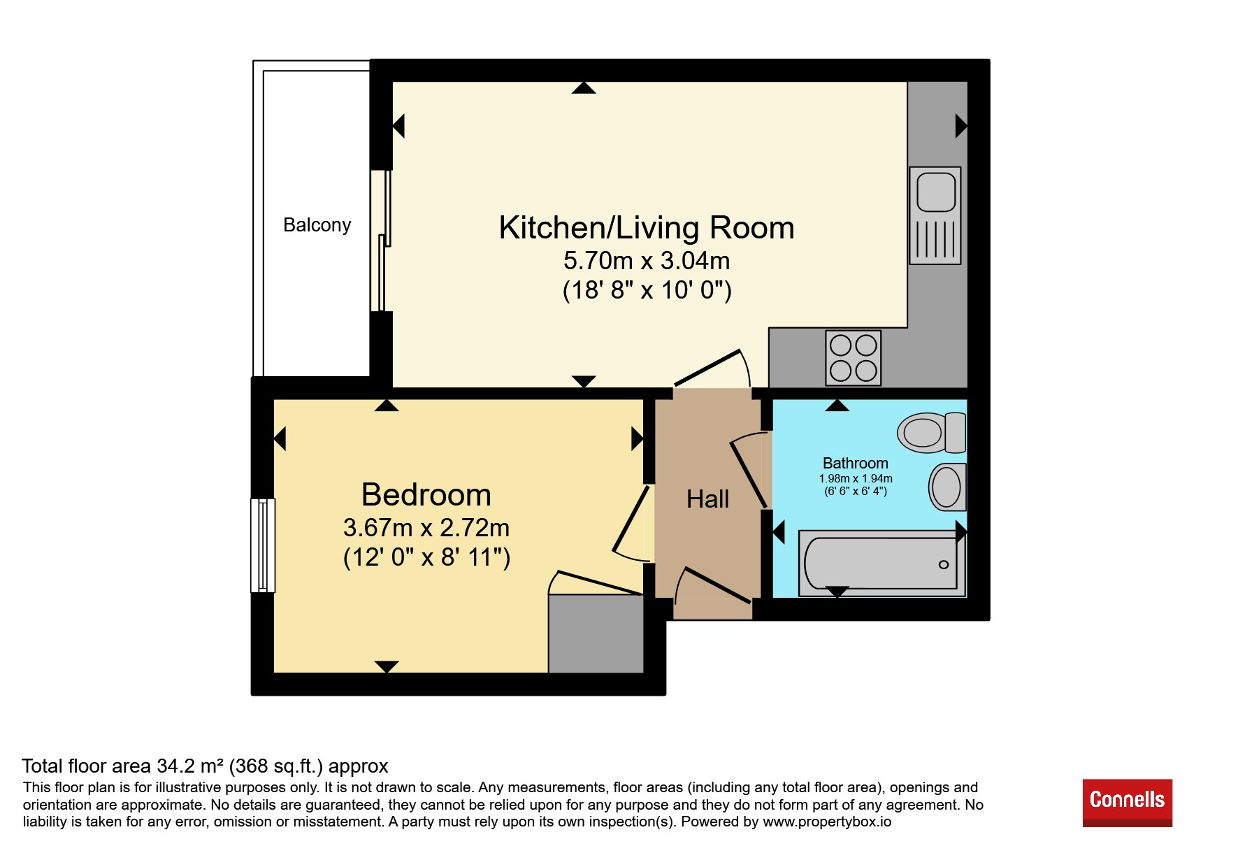 48, Marine House, Quayside Drive, Colchester floorplan