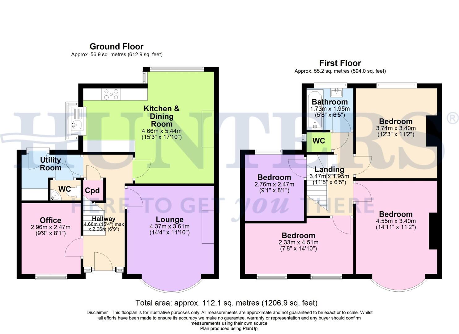 45, Kingsway, Manchester floorplan