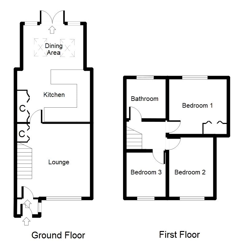 3 Bedrooms Terraced house for sale in School Road, Upper Beeding, Steyning BN44