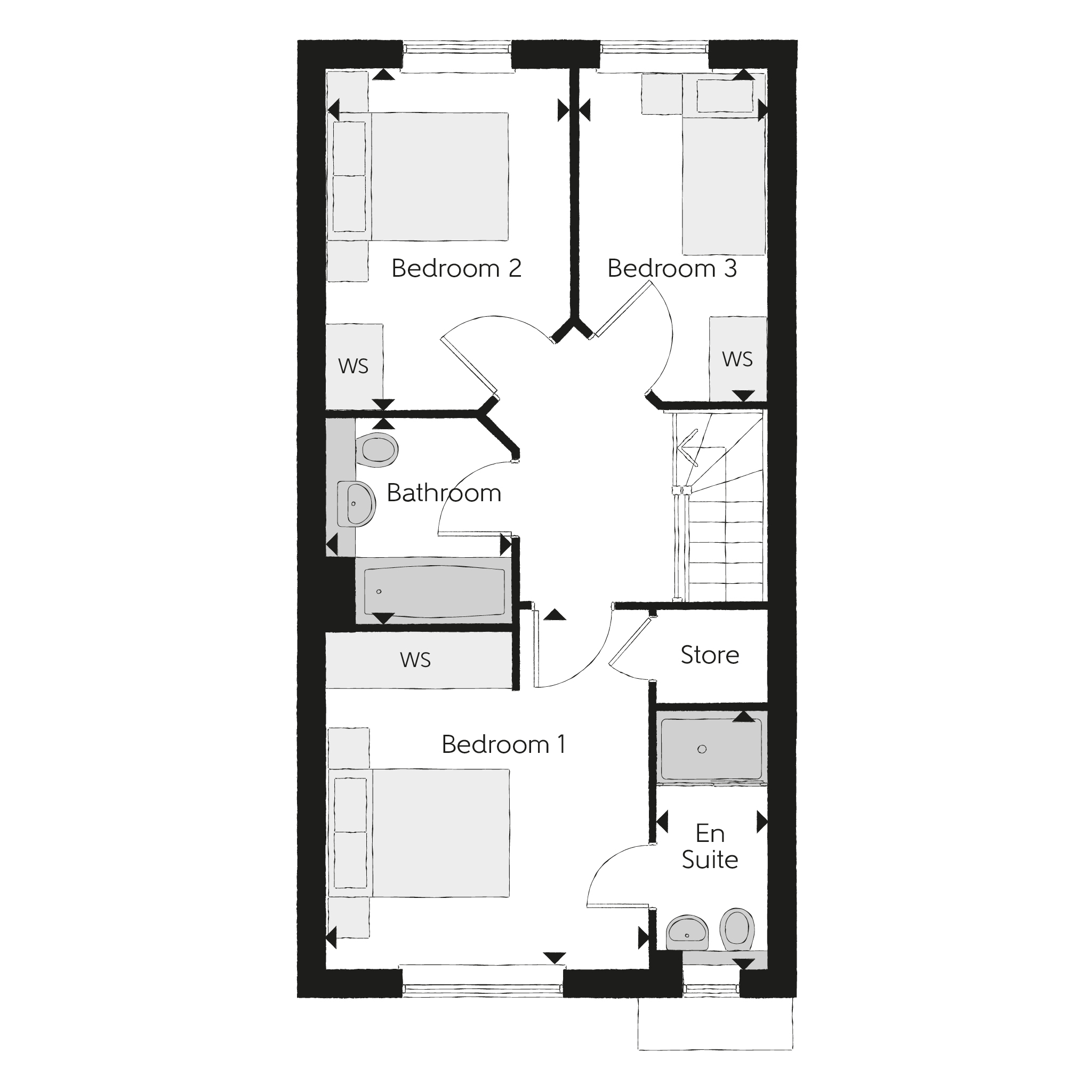 570, North Road, Stevenage floorplan