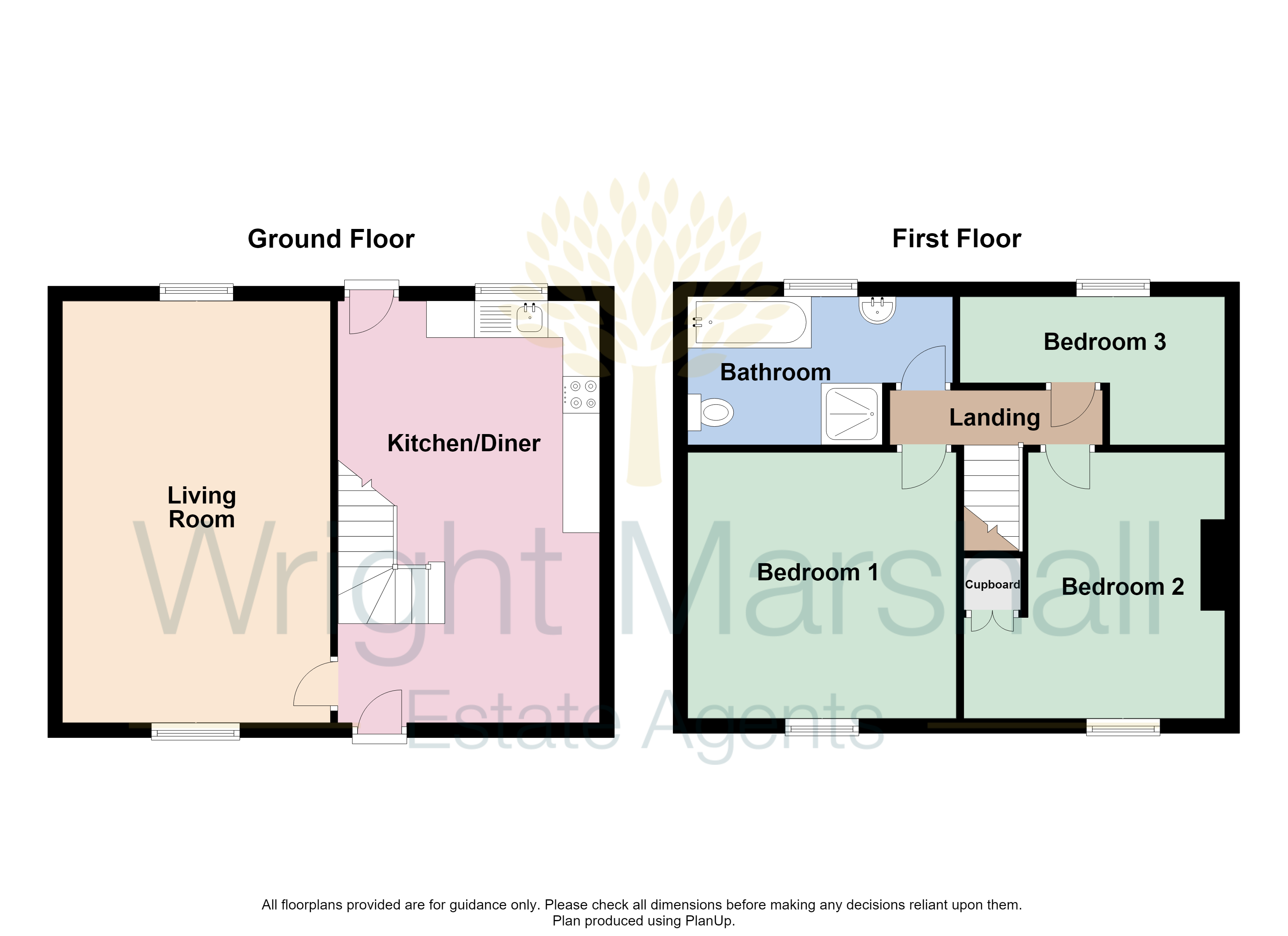 1, Dales View, Longnor floorplan