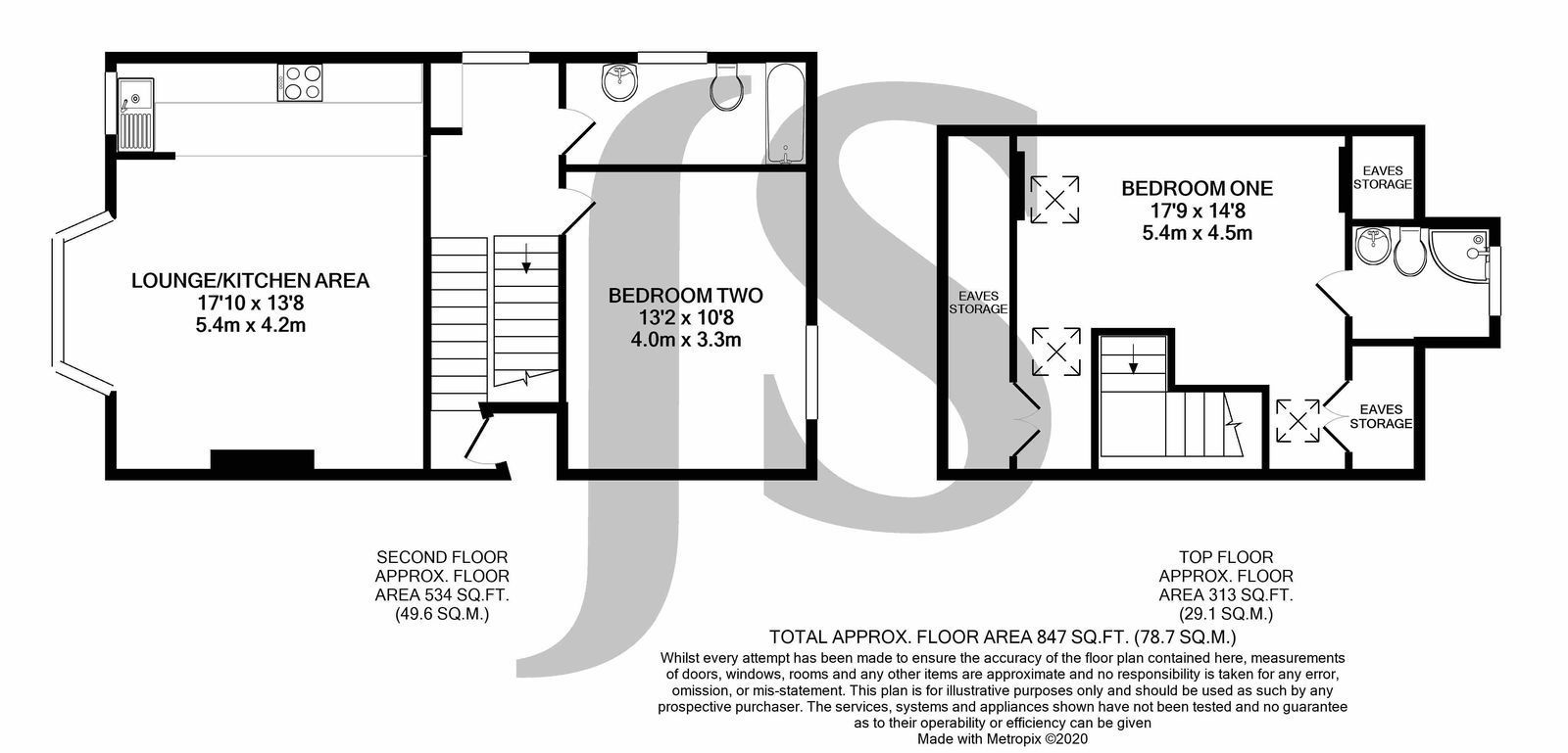 Flat 3, 29 Westbourne Street, Hove floorplan