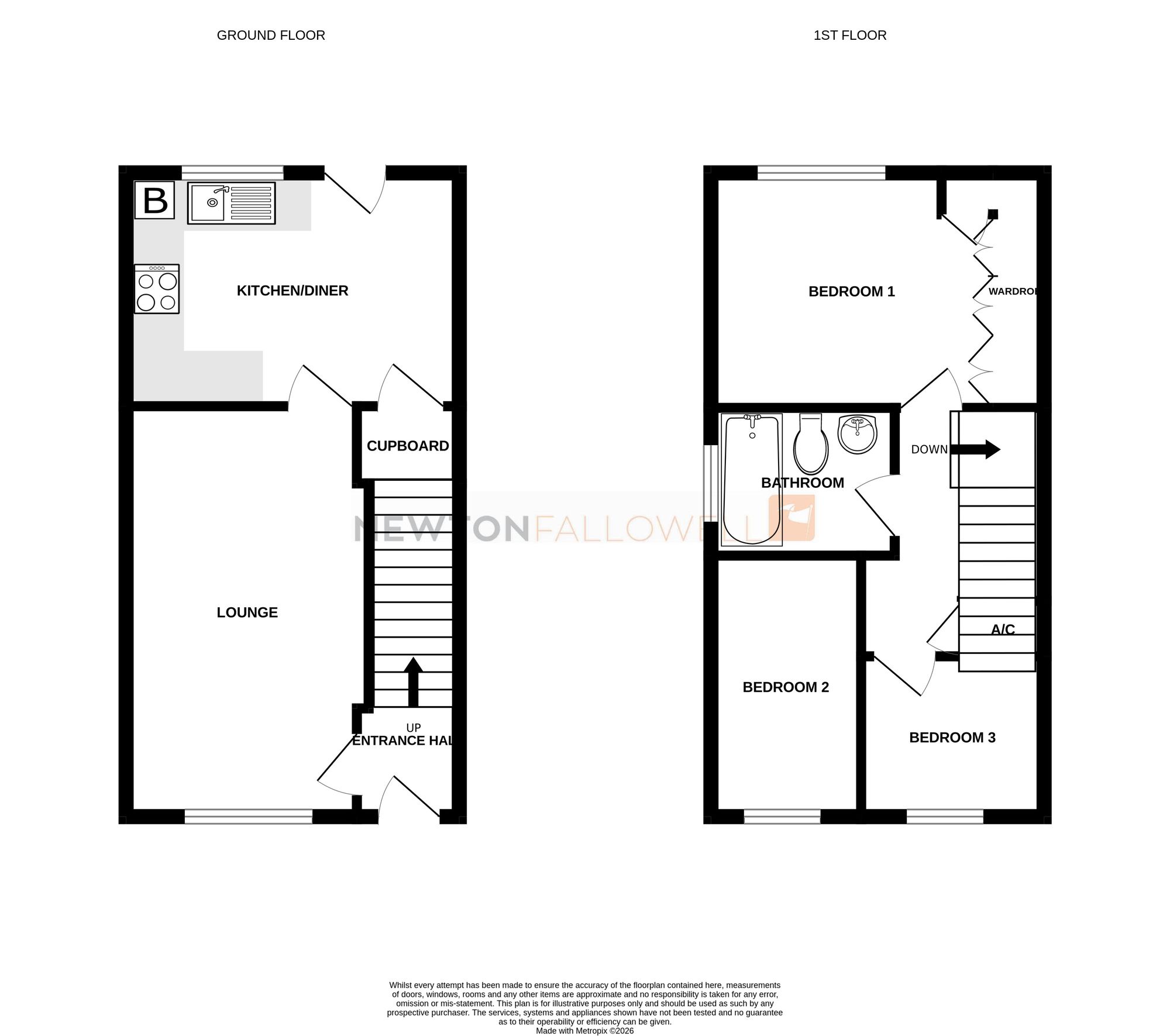 67 Sunningdale, Grantham floorplan