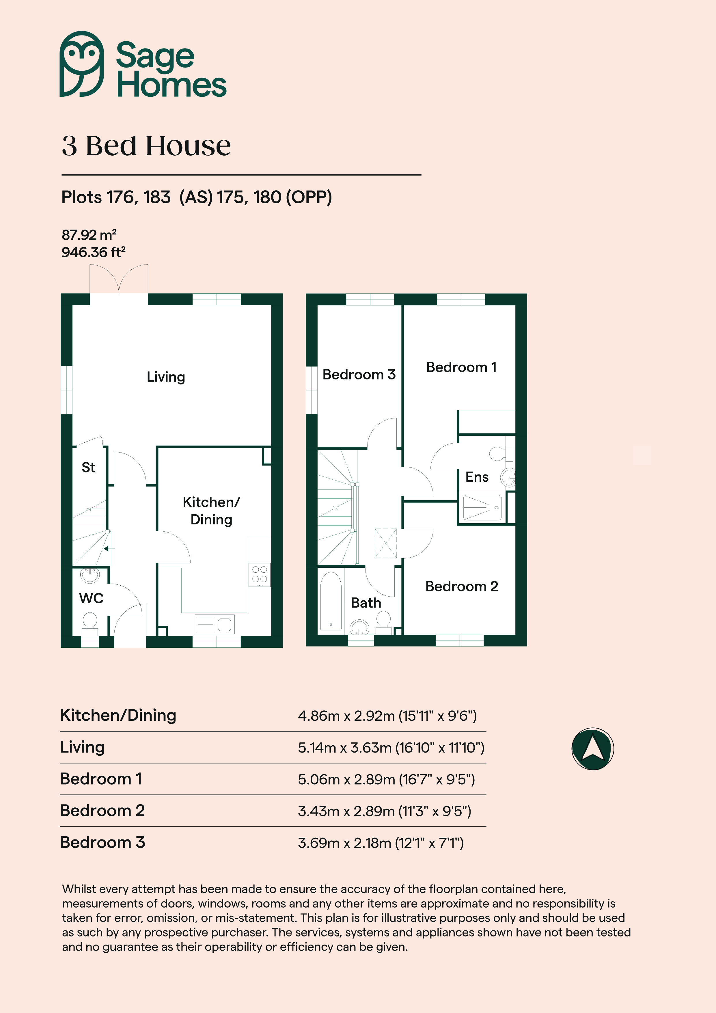 7, Siddeley Close, Nuneaton floorplan