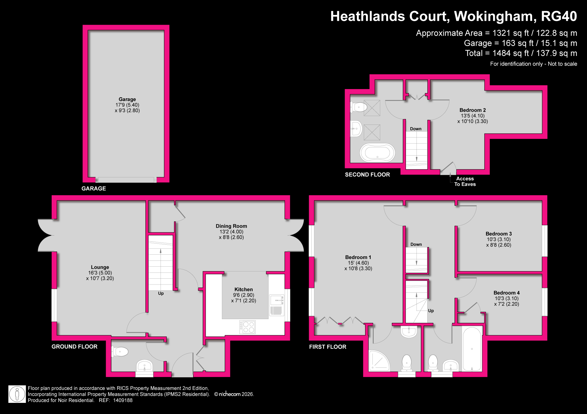 17, Heathlands Court, Berkshire floorplan