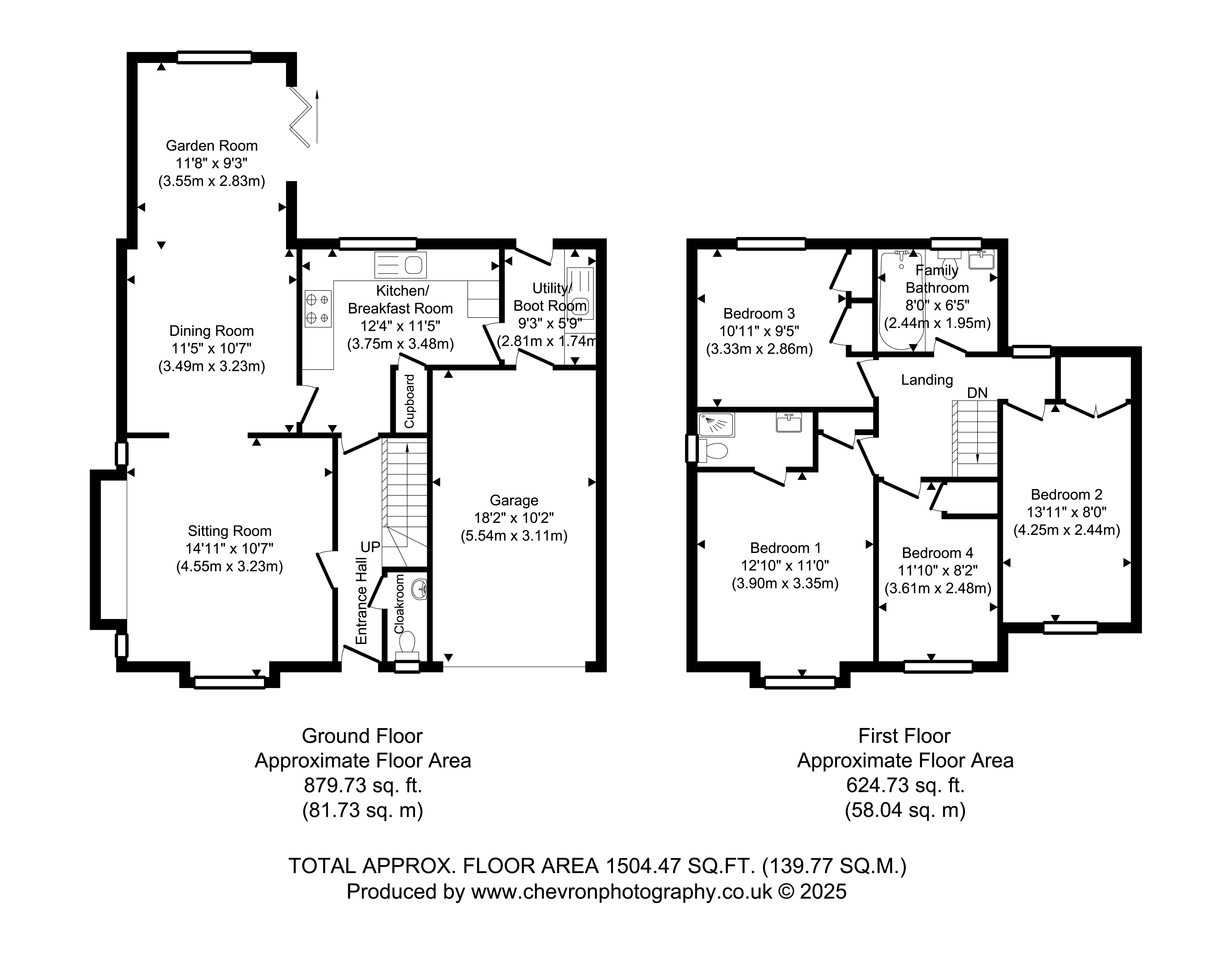 5 The Glebe, Sudbury Road, Sudbury floorplan