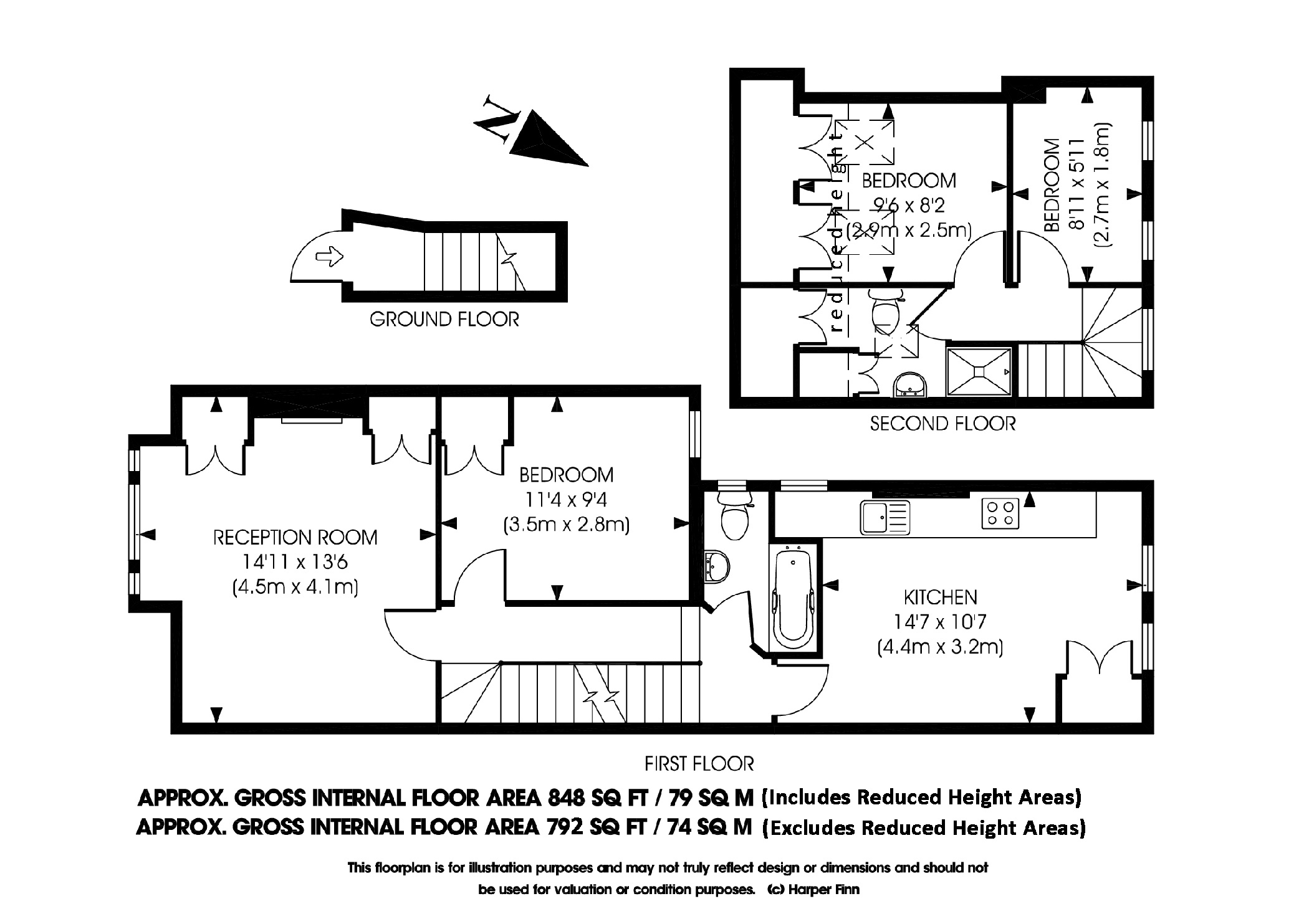 3 Bedrooms Flat to rent in Kent Road, London W4