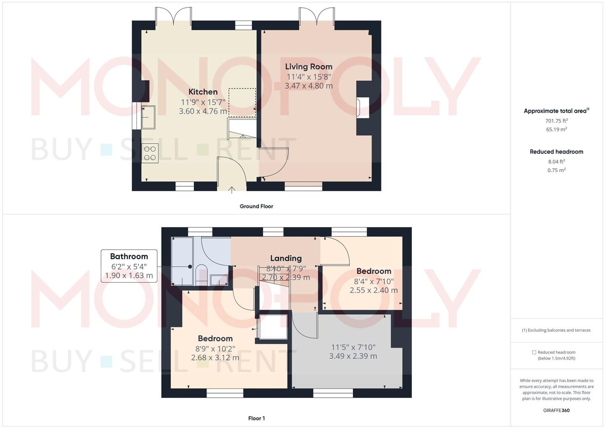 20 Cromar Crescent, Wrexham floorplan