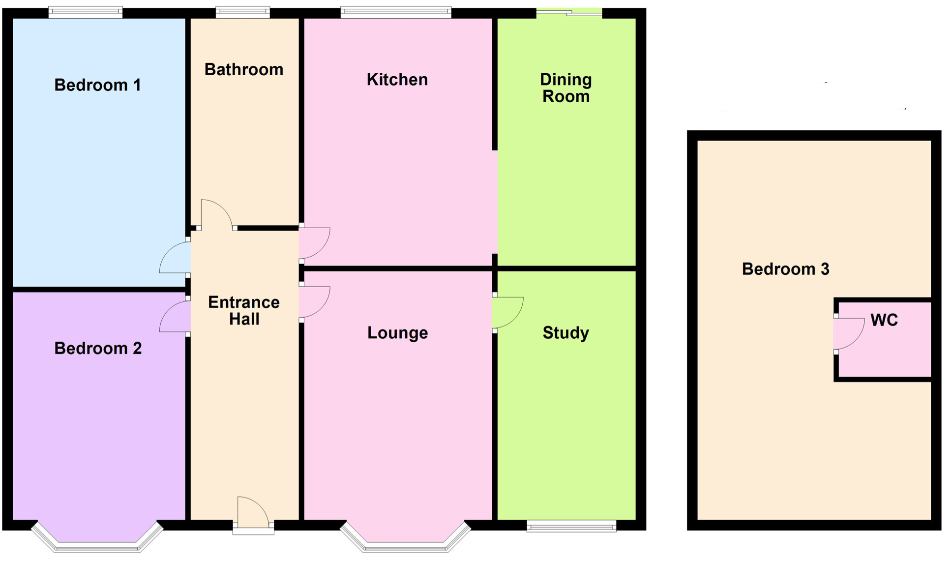 3 Bedrooms Detached bungalow for sale in Town Lane, Hale Village, Liverpool L24