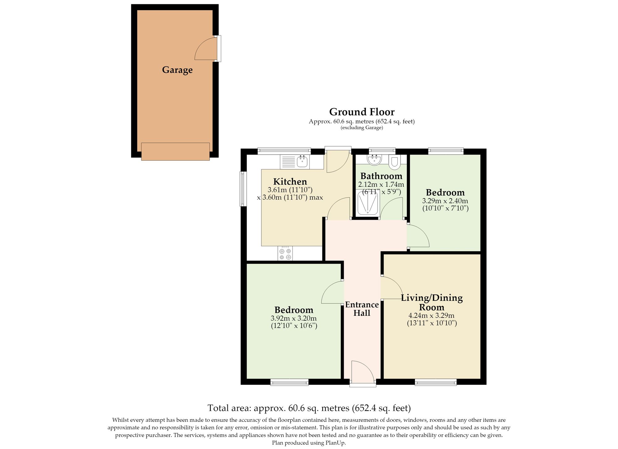 45 Rounces Lane, Lowestoft floorplan