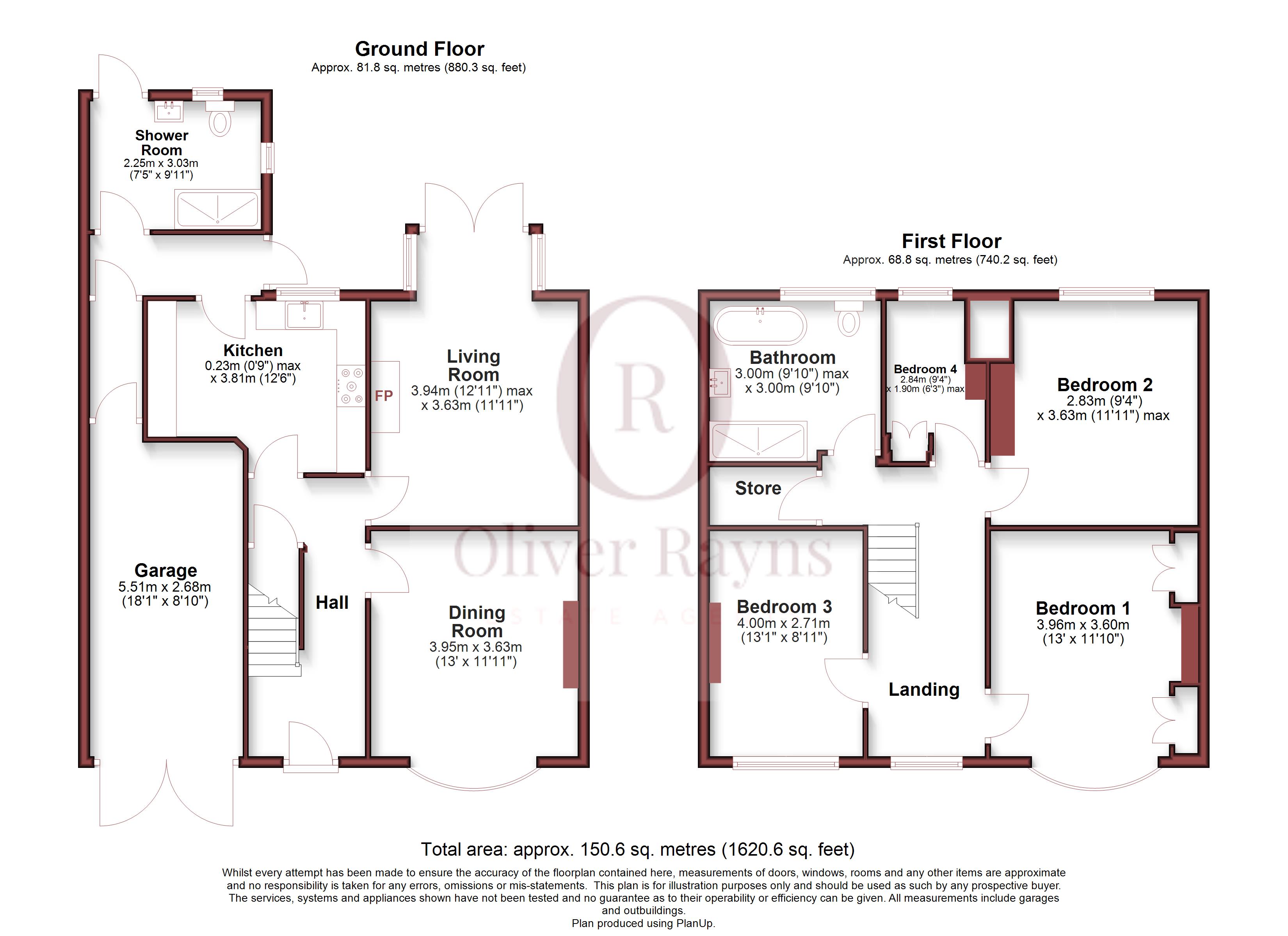 193, Queens Road, Leicester floorplan
