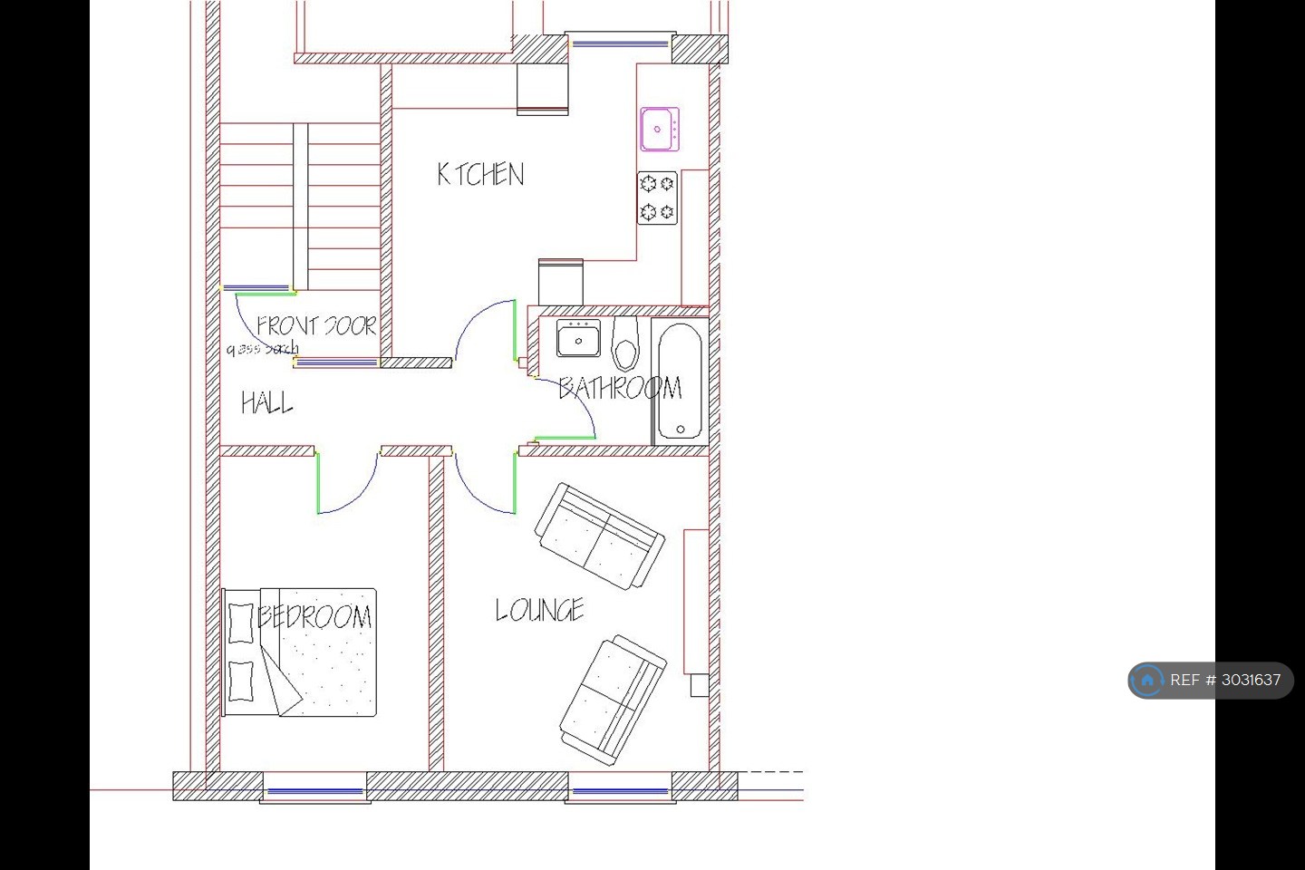 A West Cliff, Preston floorplan