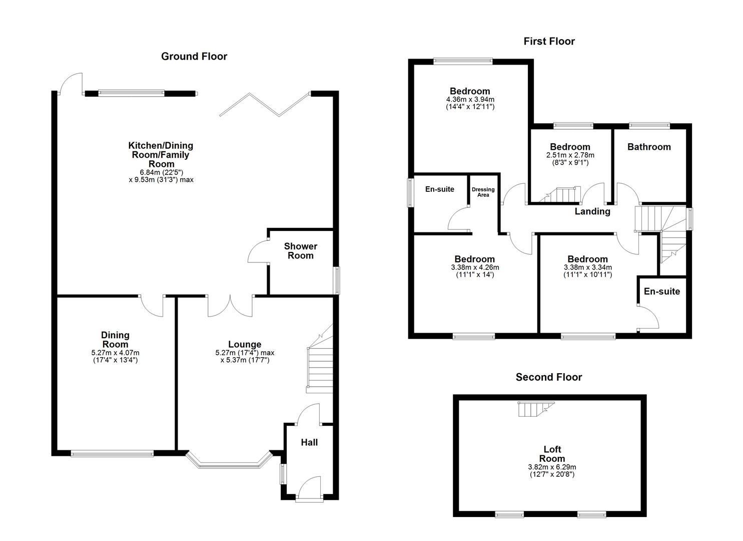 13, Manor Road, Stanford-le-Hope floorplan