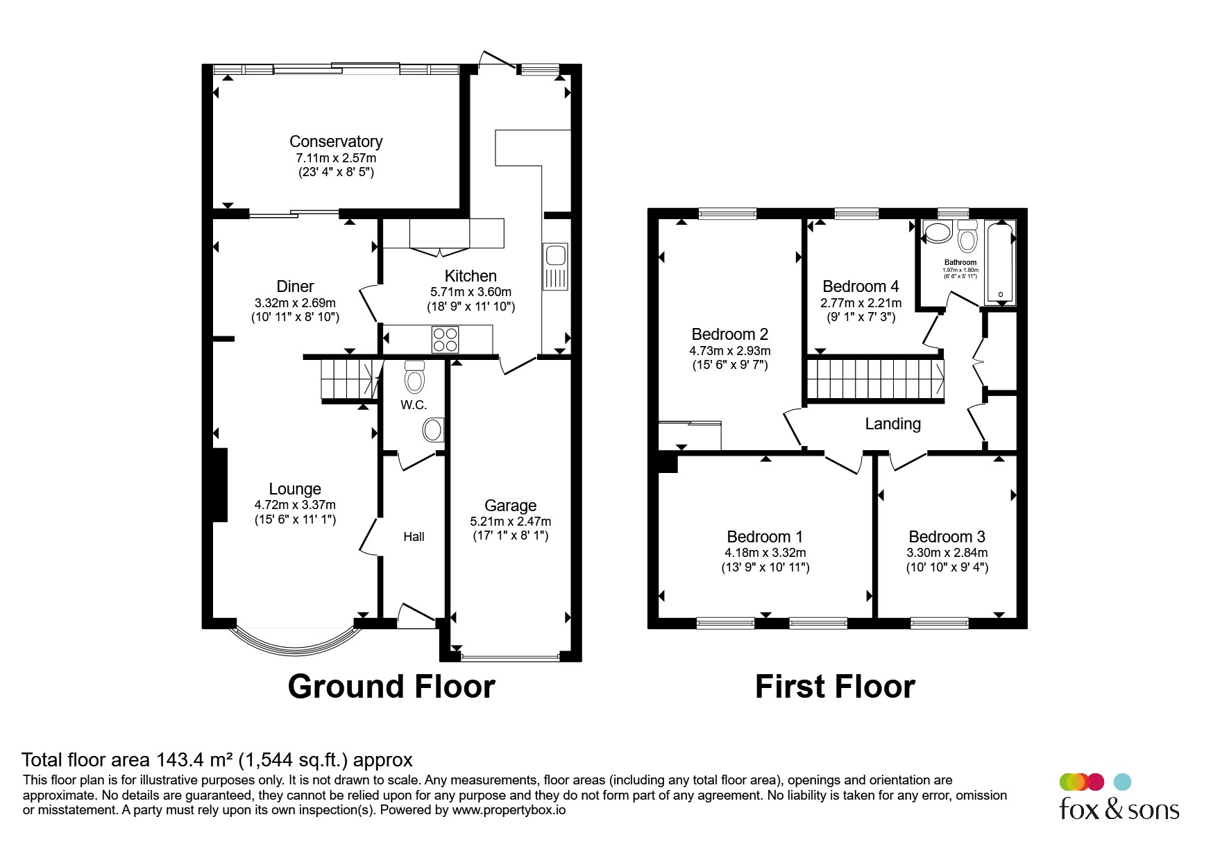 3, Countisbury Close, Bognor Regis floorplan