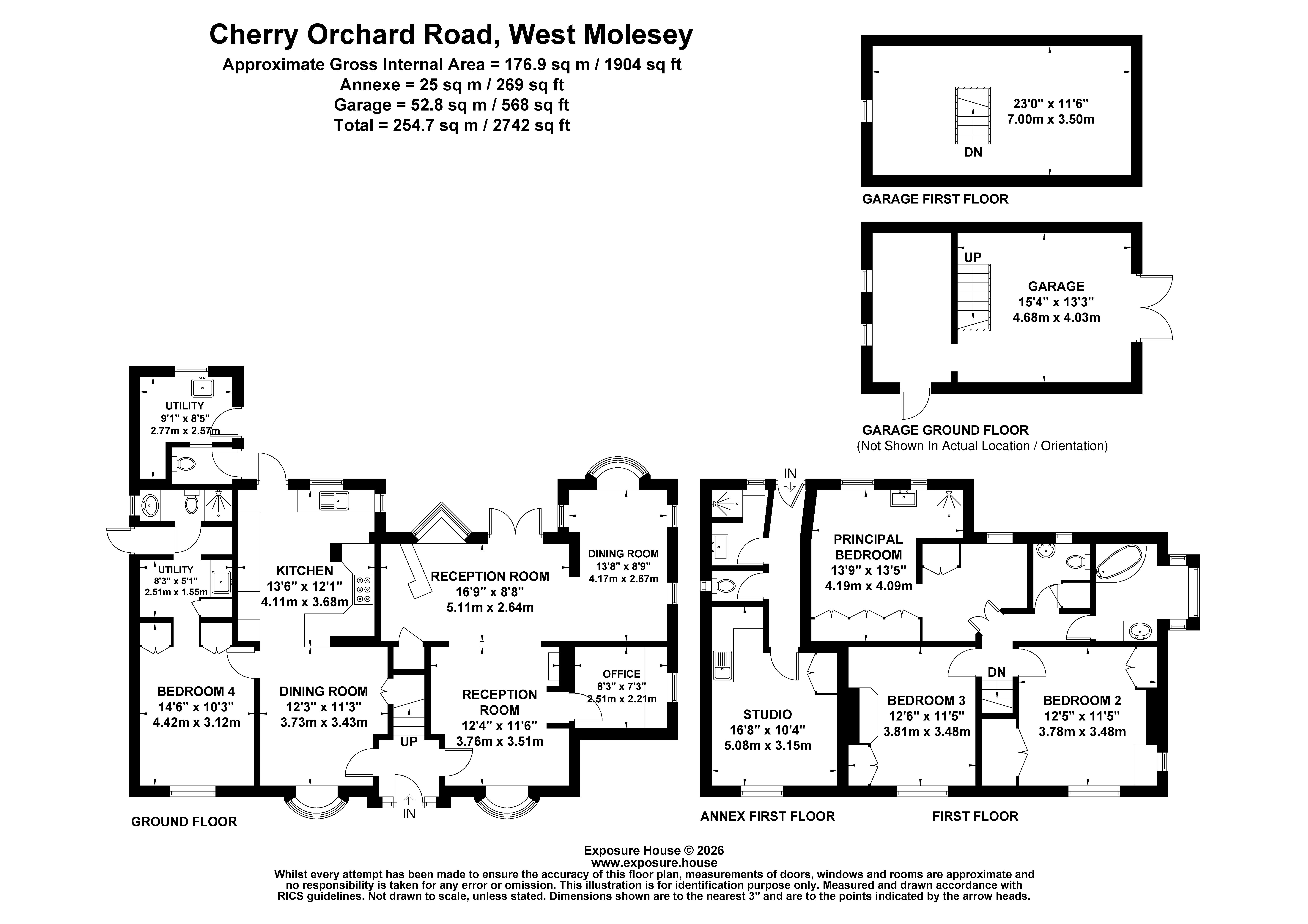 38, Cherry Orchard Road, Surrey floorplan