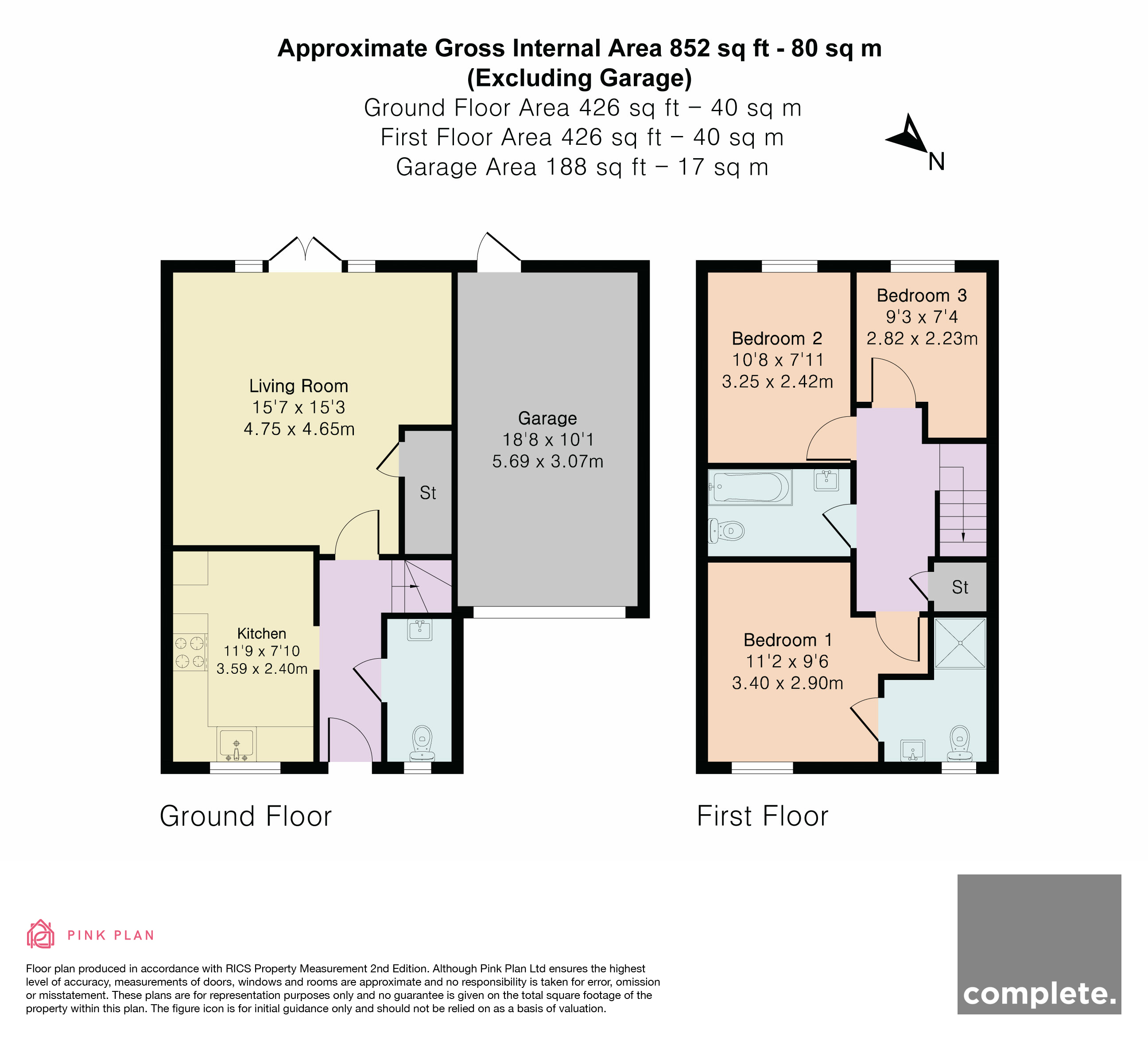 24, Higher Meadow, Exeter floorplan