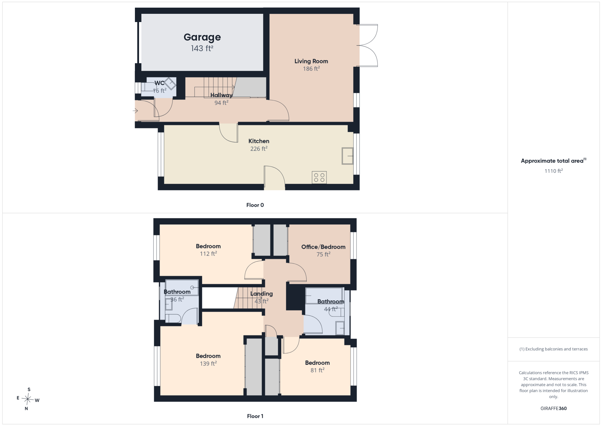 54, Priory Lane, Lanark floorplan