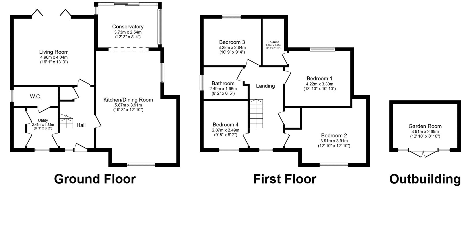 91, Scalwell Lane, Devon floorplan