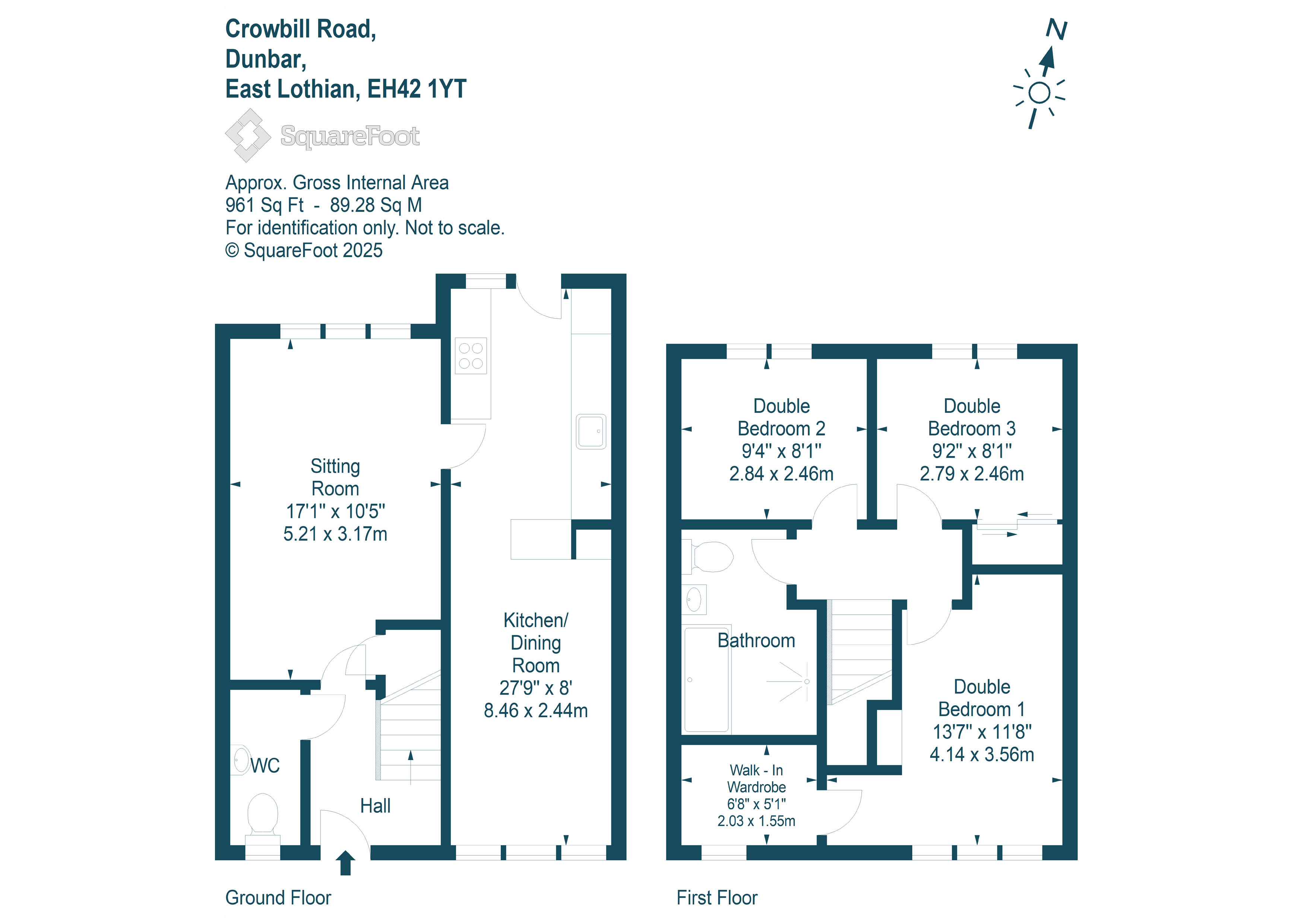 8, Crowbill Road, Dunbar floorplan