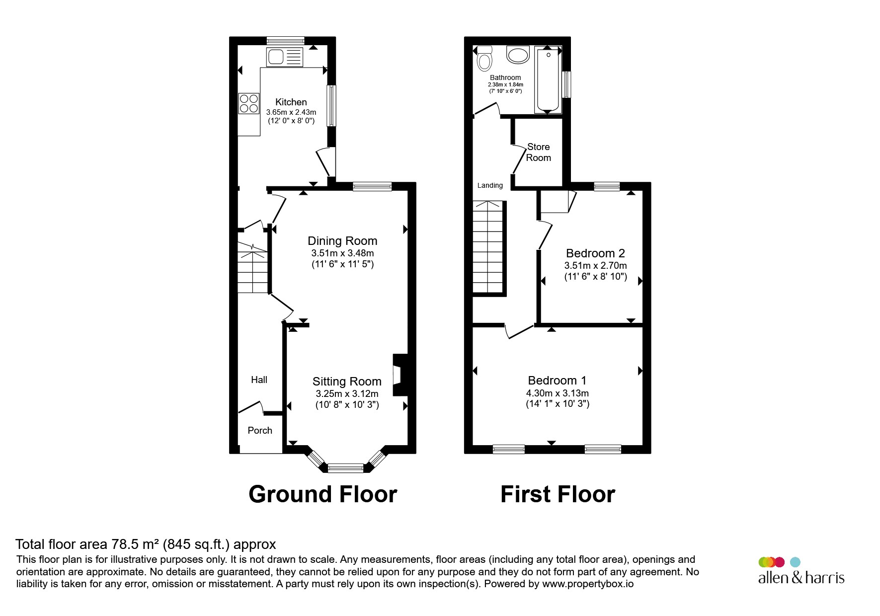 46, Deacon Street, Swindon floorplan
