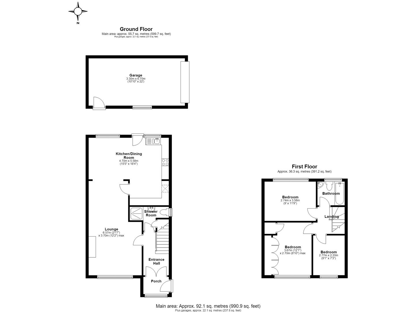 22, Hillcroft Road, Herne Bay floorplan