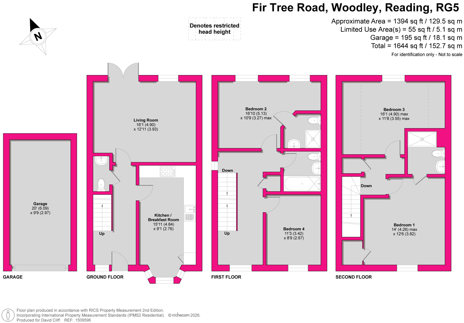 6, Fir Tree Road, Reading floorplan