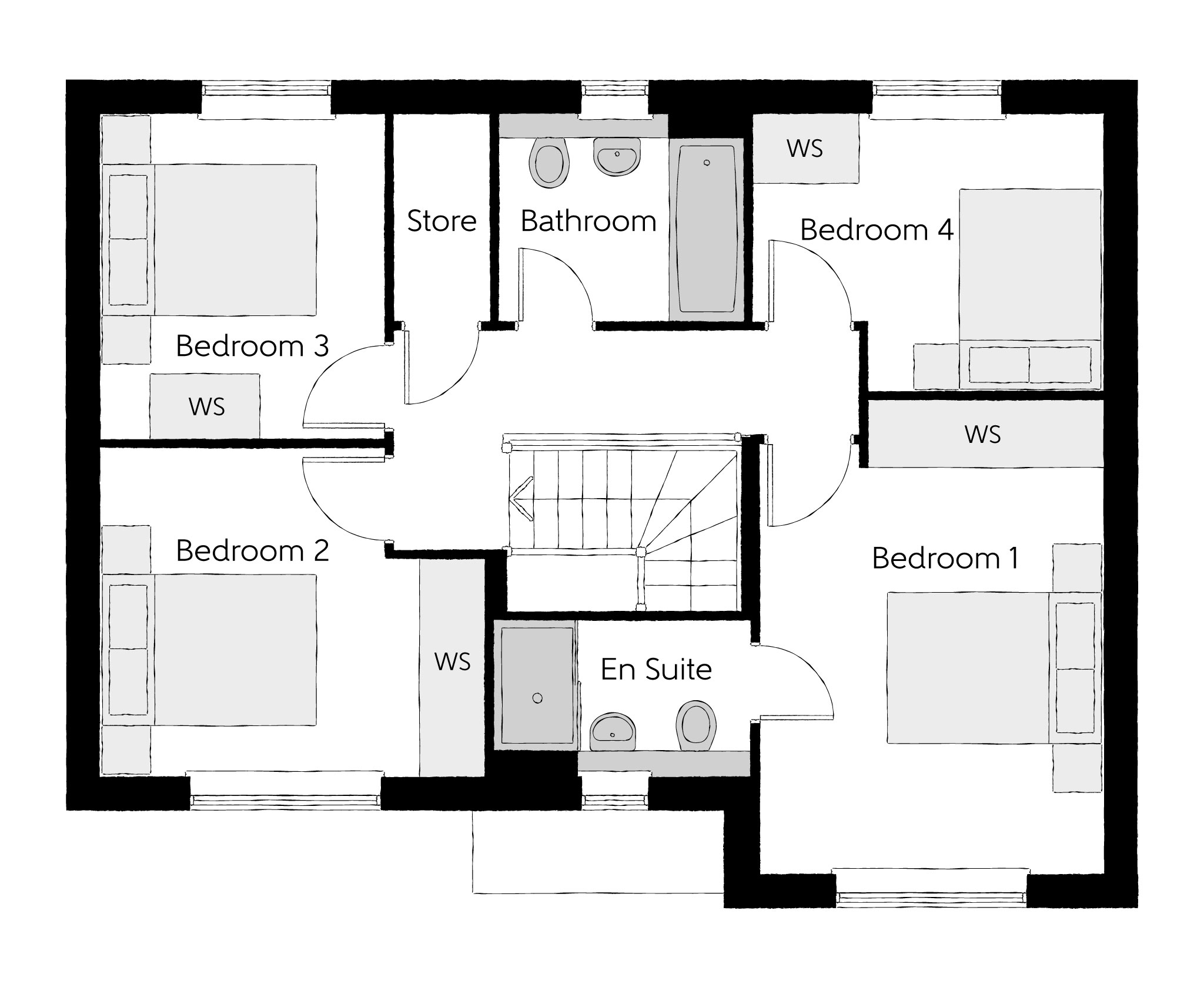 105, Musselburgh Way, Bourne floorplan