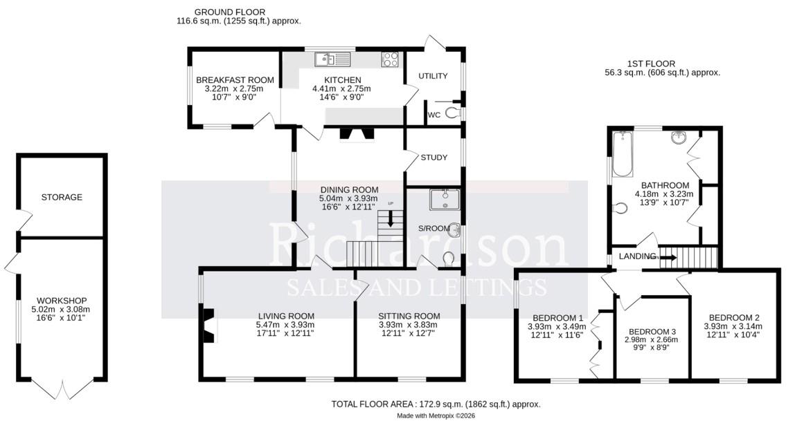 Hambleton House, Barnack Road, Stamford floorplan