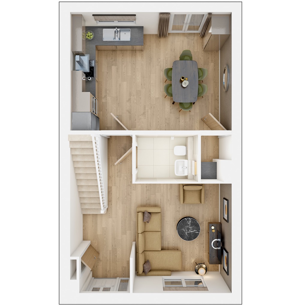The Eynsford - Plot 9, Rose Meadows, Chiswell Green Lane, St Albans floorplan