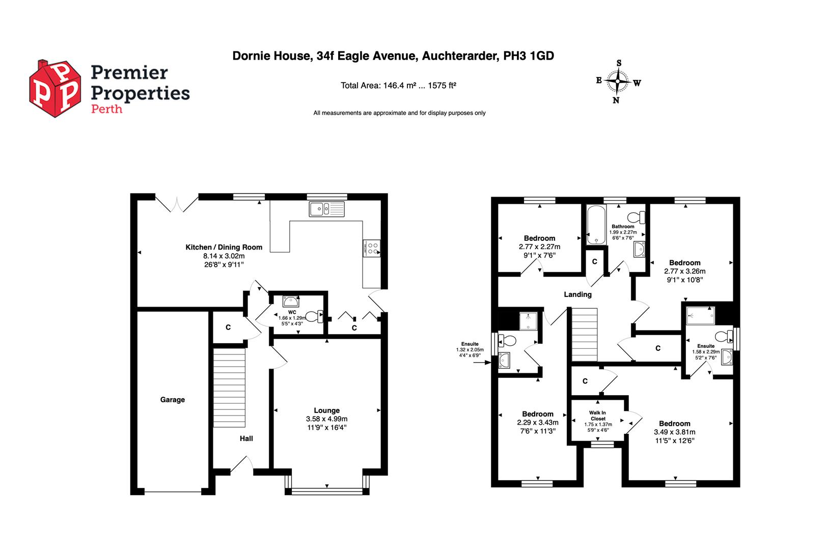 34F, Eagle Avenue, Auchterarder floorplan