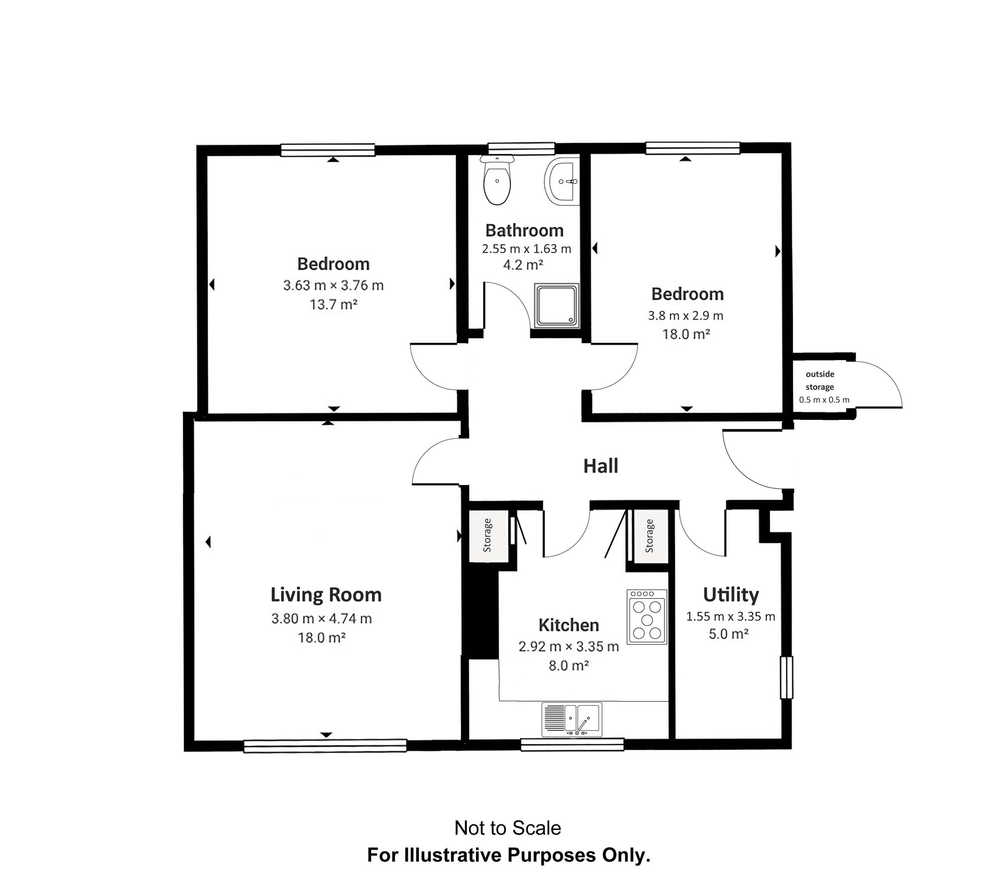 39 Moor Road, Carlisle floorplan