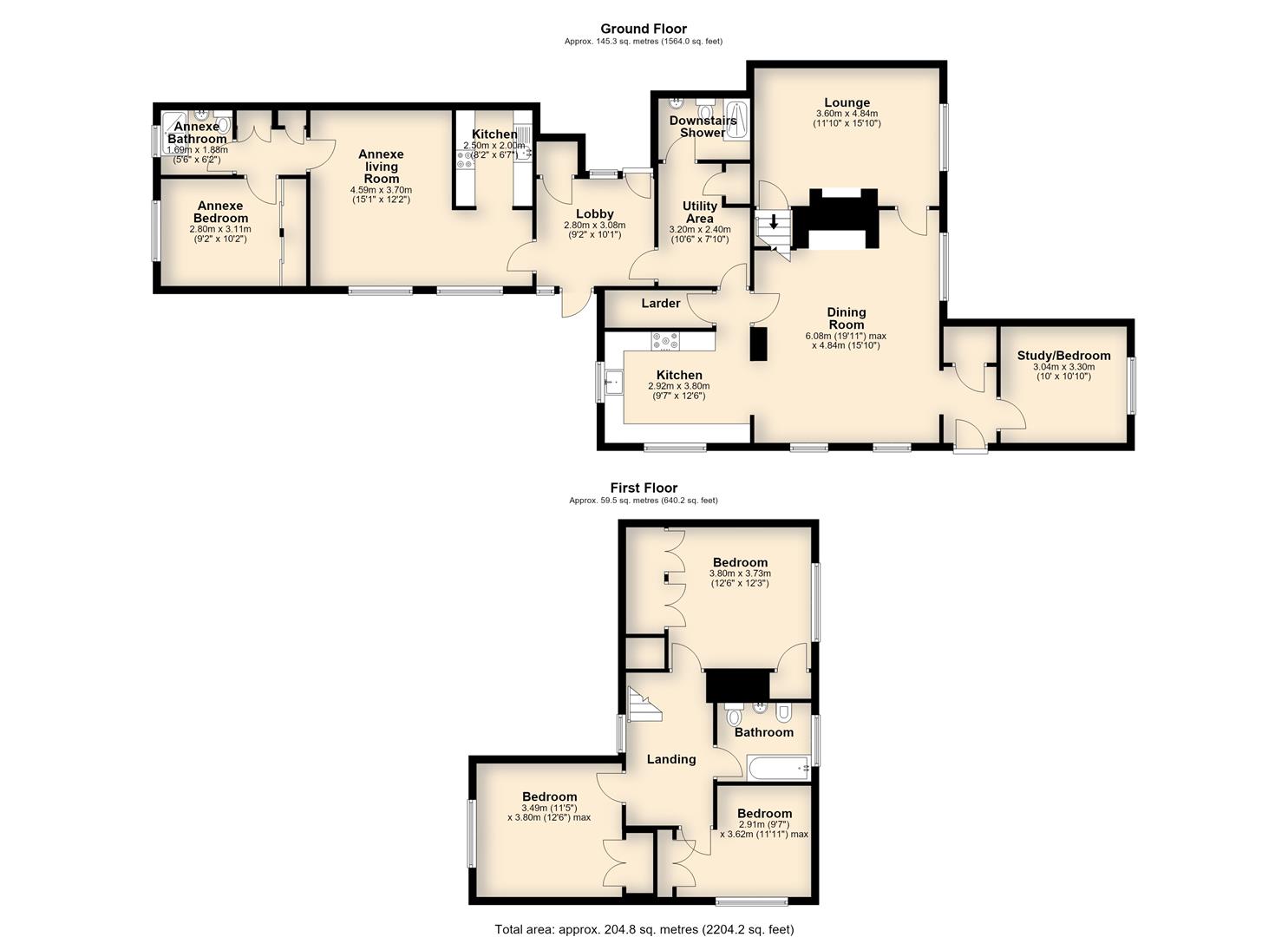 The Street, Garboldisham floorplan